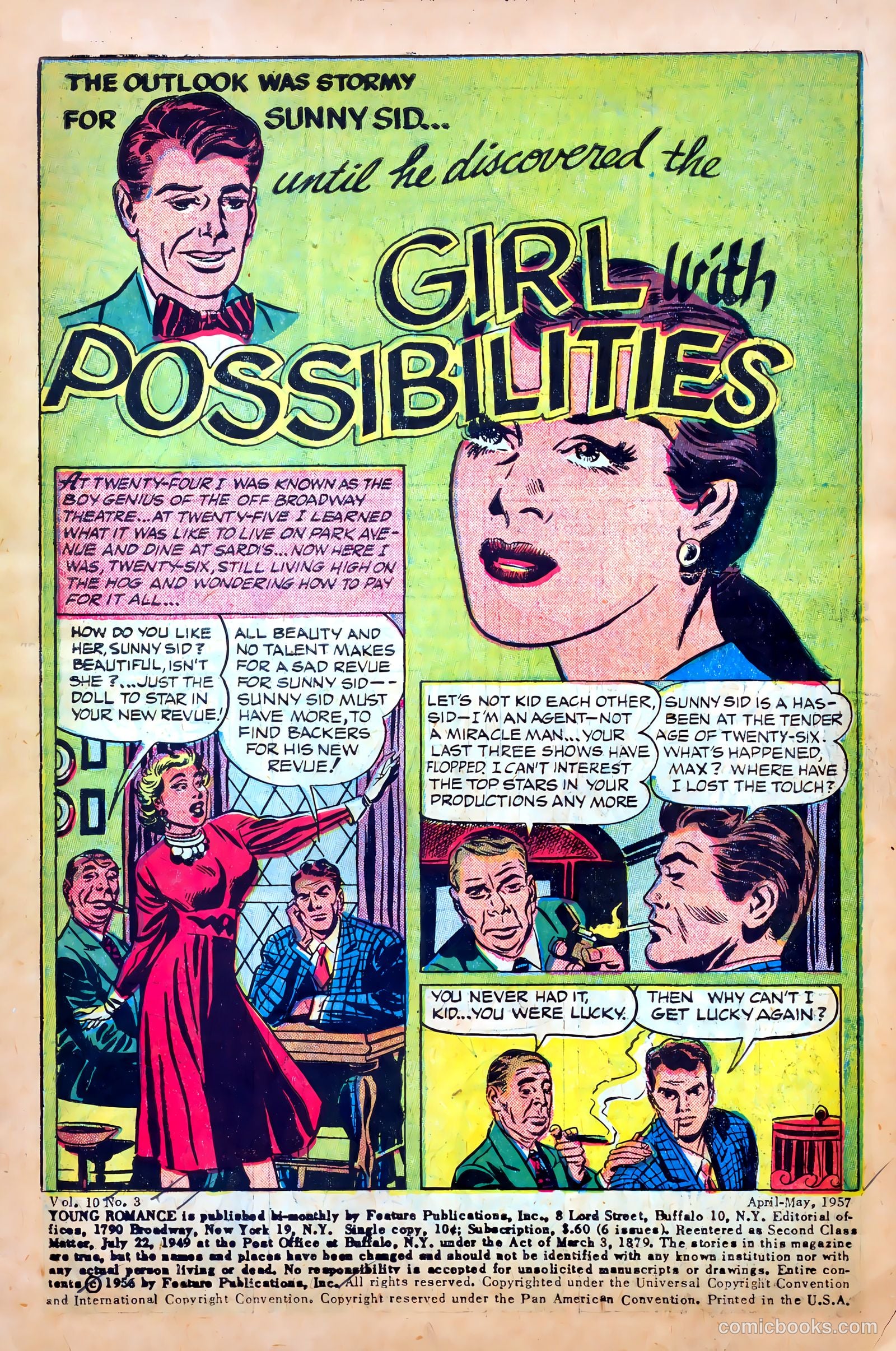 Young Romance #87 (1953) — page 3 of 36