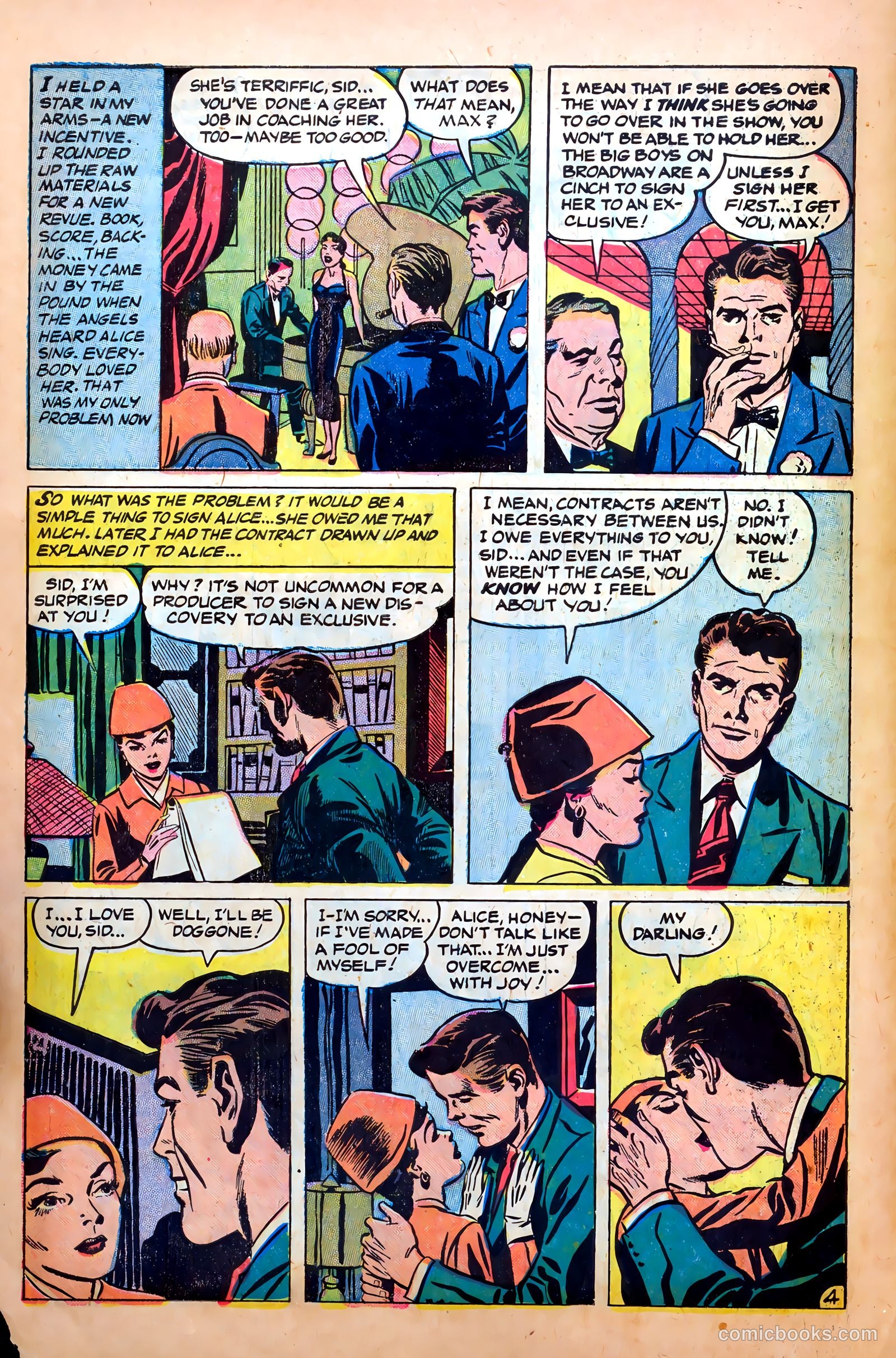Young Romance #87 (1953) — page 6 of 36