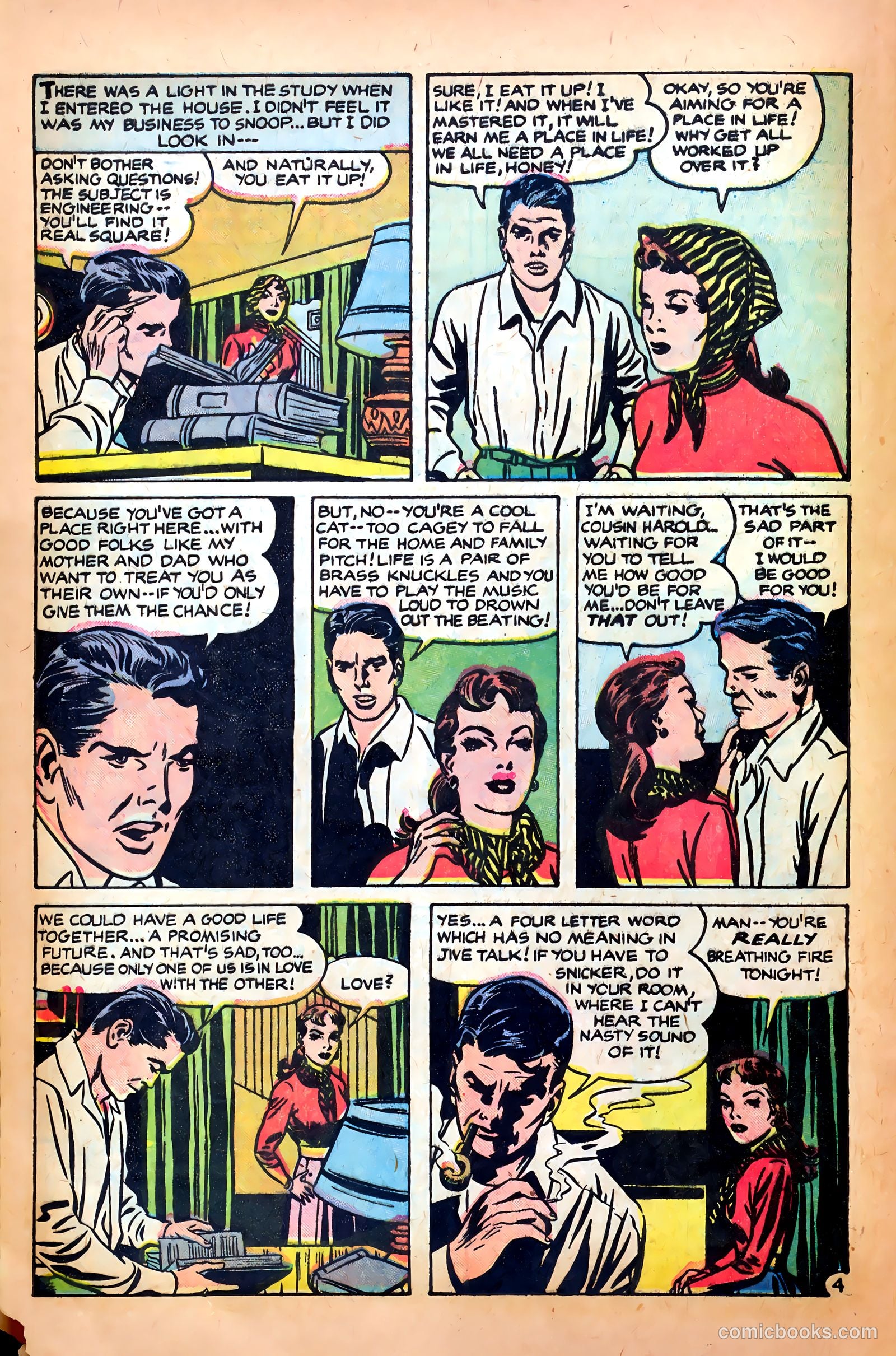 Young Romance #87 (1953) — page 16 of 36