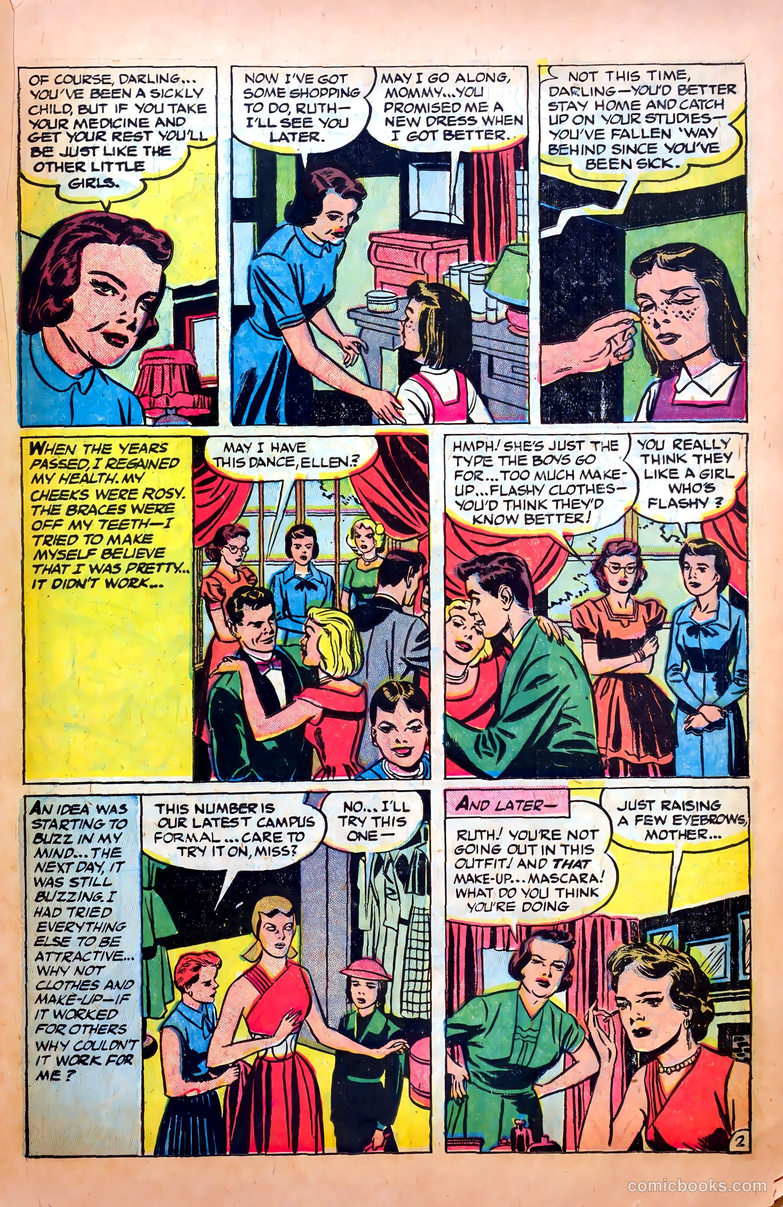 Young Romance #87 (1953) — page 19 of 36