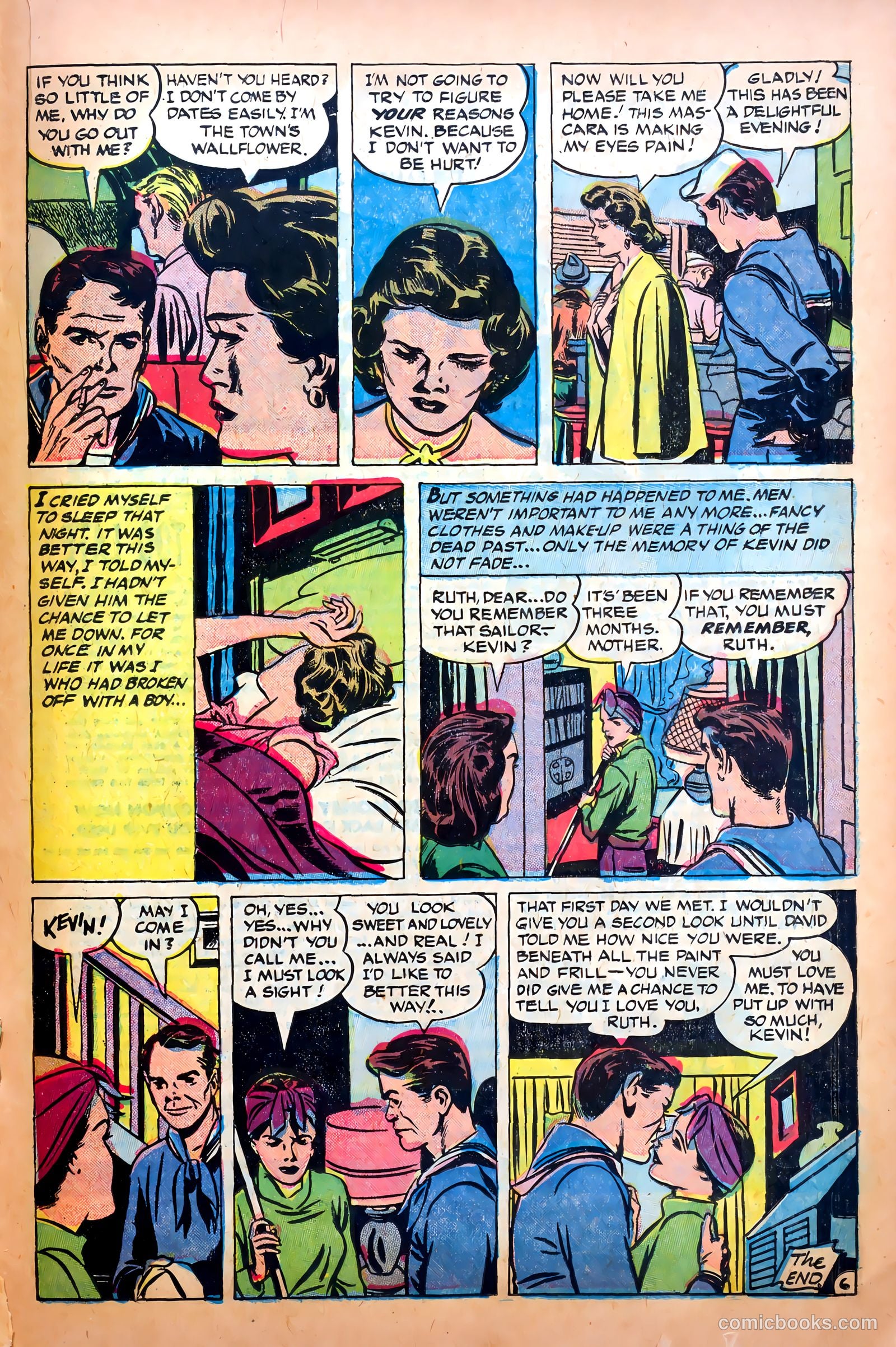 Young Romance #87 (1953) — page 23 of 36