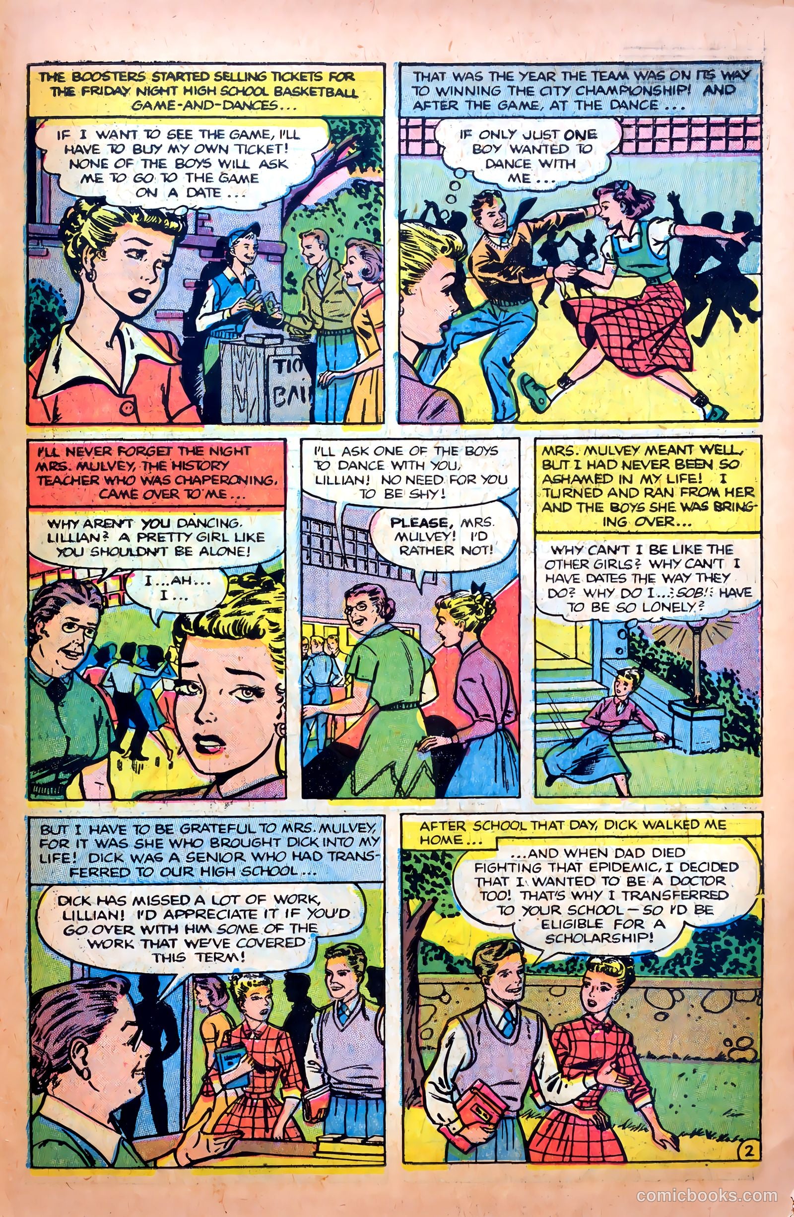 Young Romance #87 (1953) — page 27 of 36