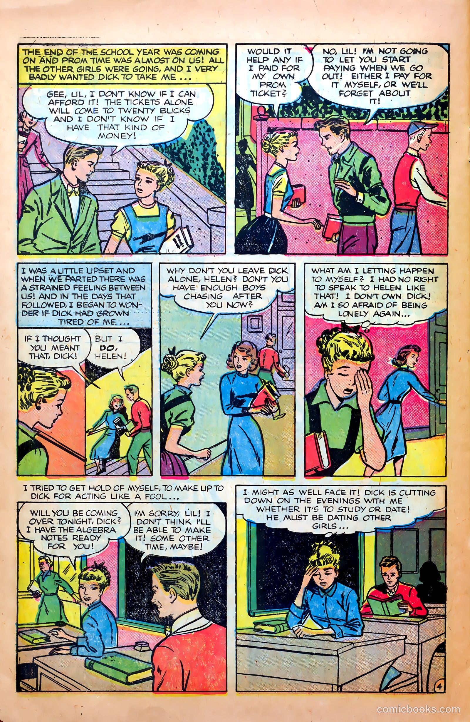 Young Romance #87 (1953) — page 30 of 36