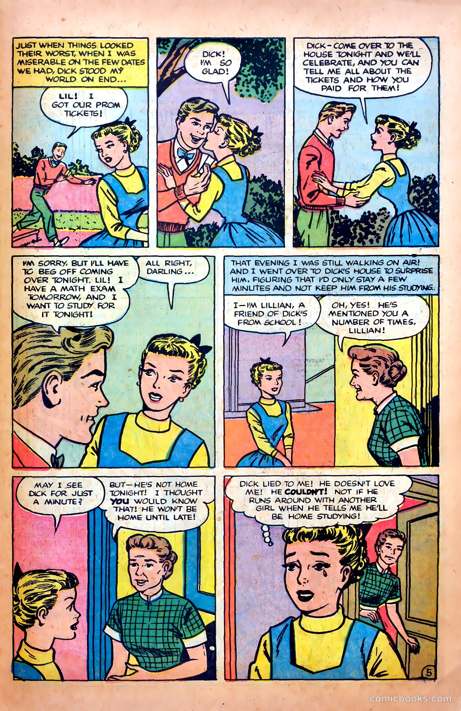 Young Romance #87 (1953) — page 31 of 36