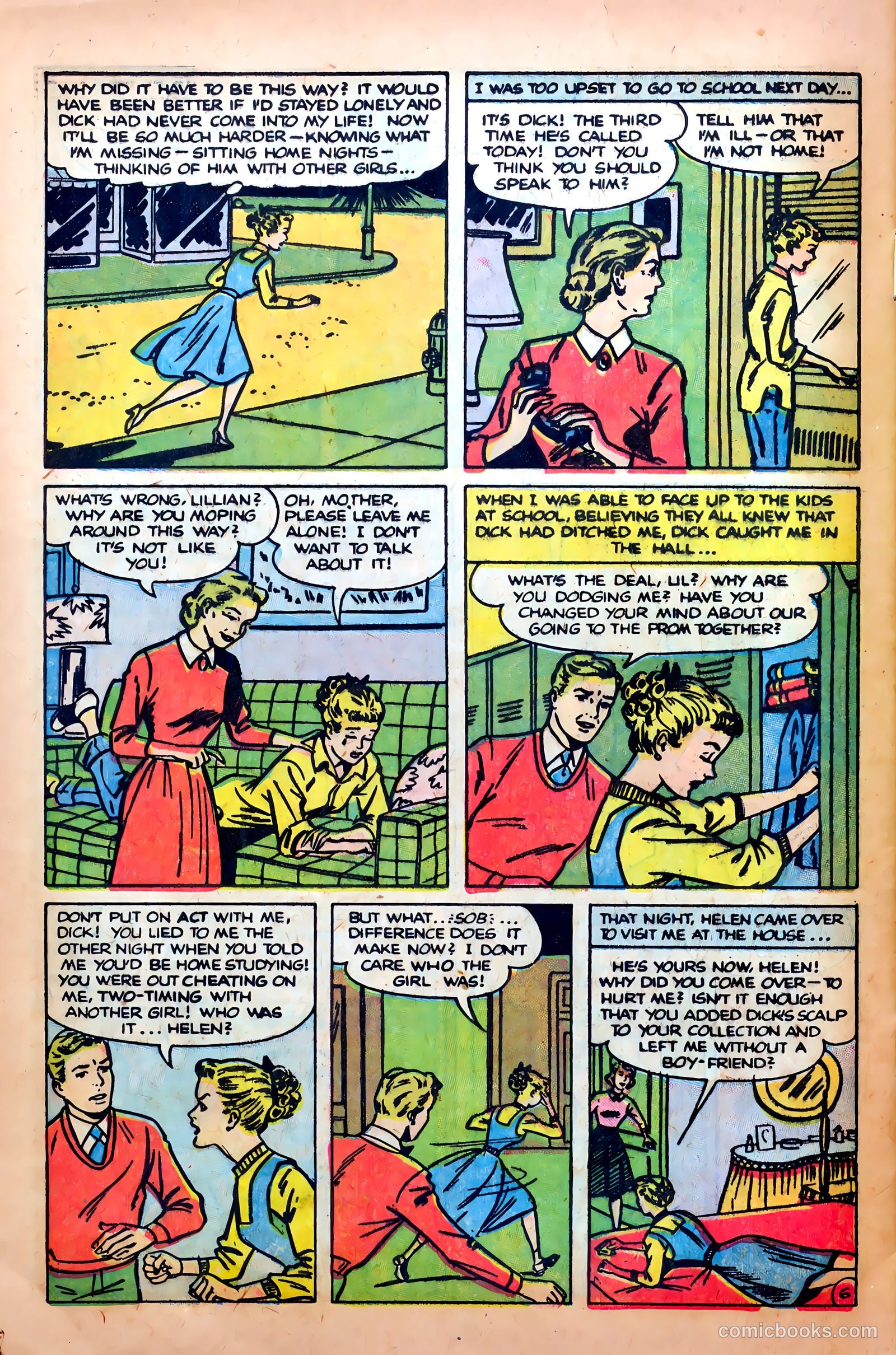Young Romance #87 (1953) — page 32 of 36