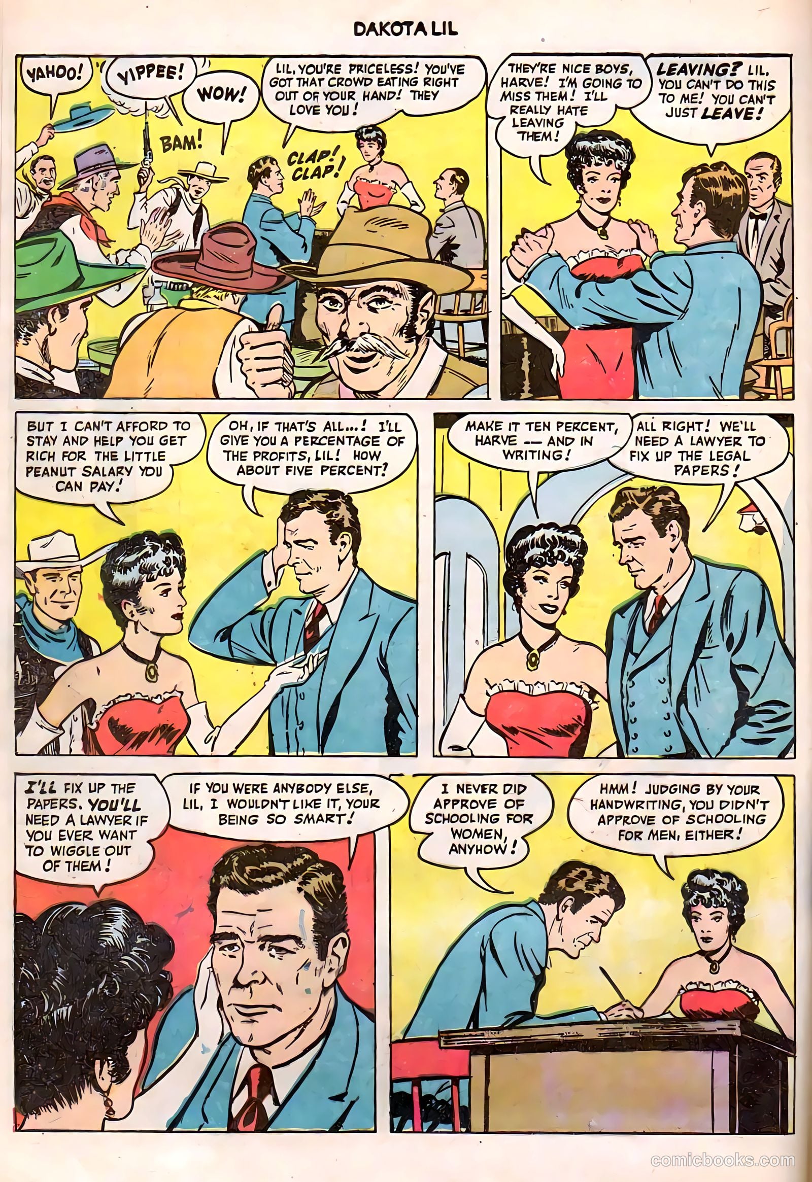 Dakota Lil #1 (1949) — page 16 of 36