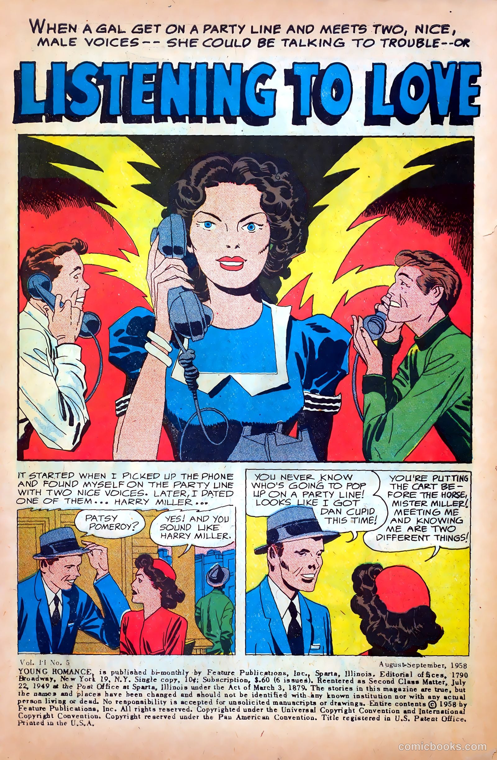 Young Romance #95 (1953) — page 3 of 36