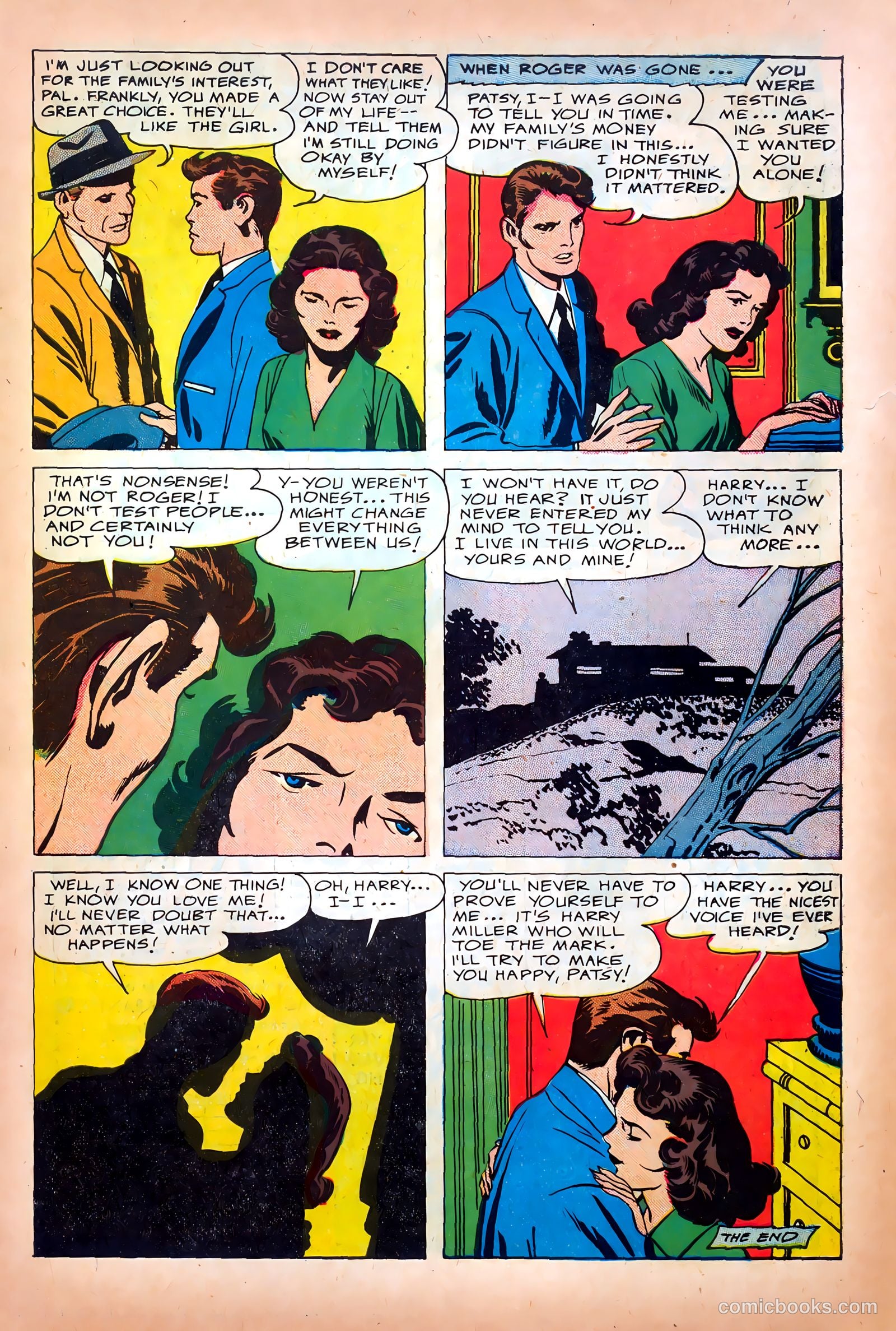 Young Romance #95 (1953) — page 7 of 36