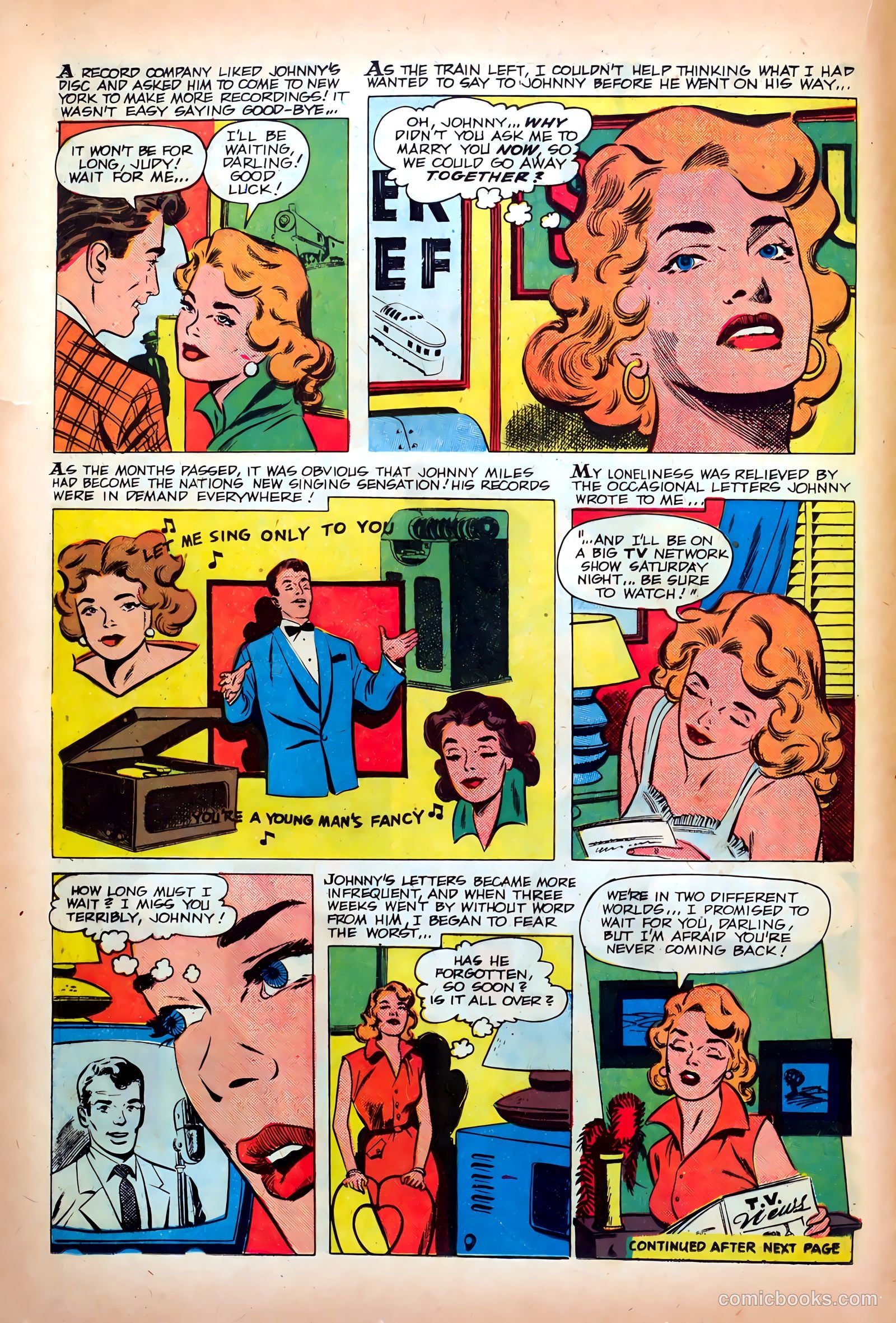 Young Romance #95 (1953) — page 12 of 36