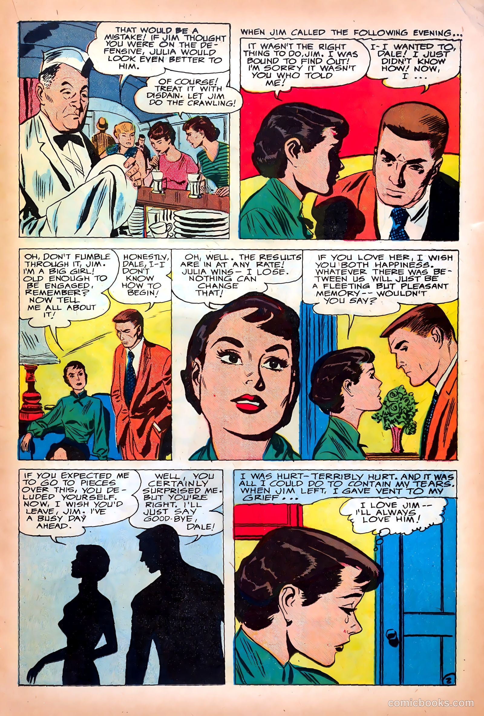 Young Romance #95 (1953) — page 17 of 36