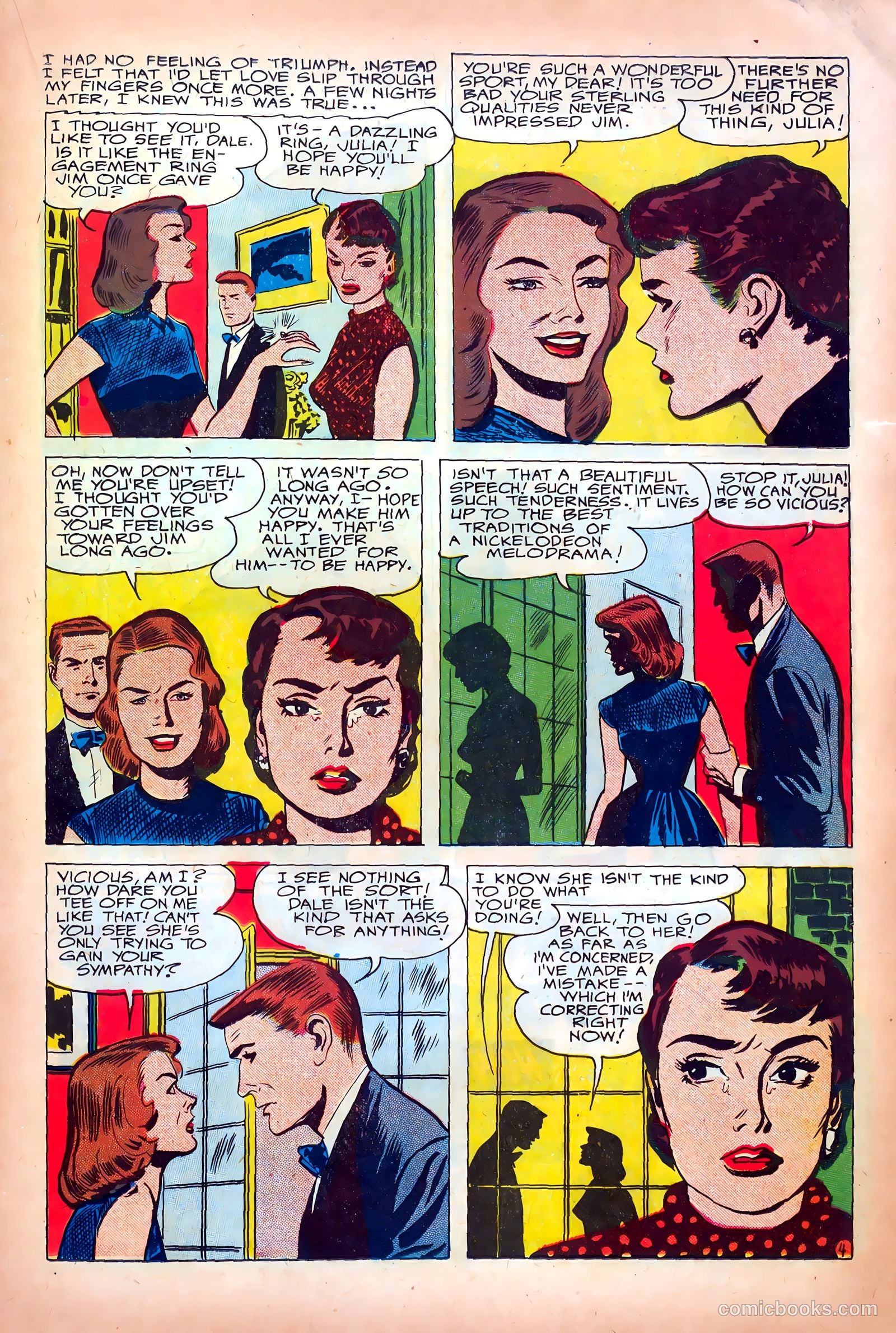 Young Romance #95 (1953) — page 19 of 36