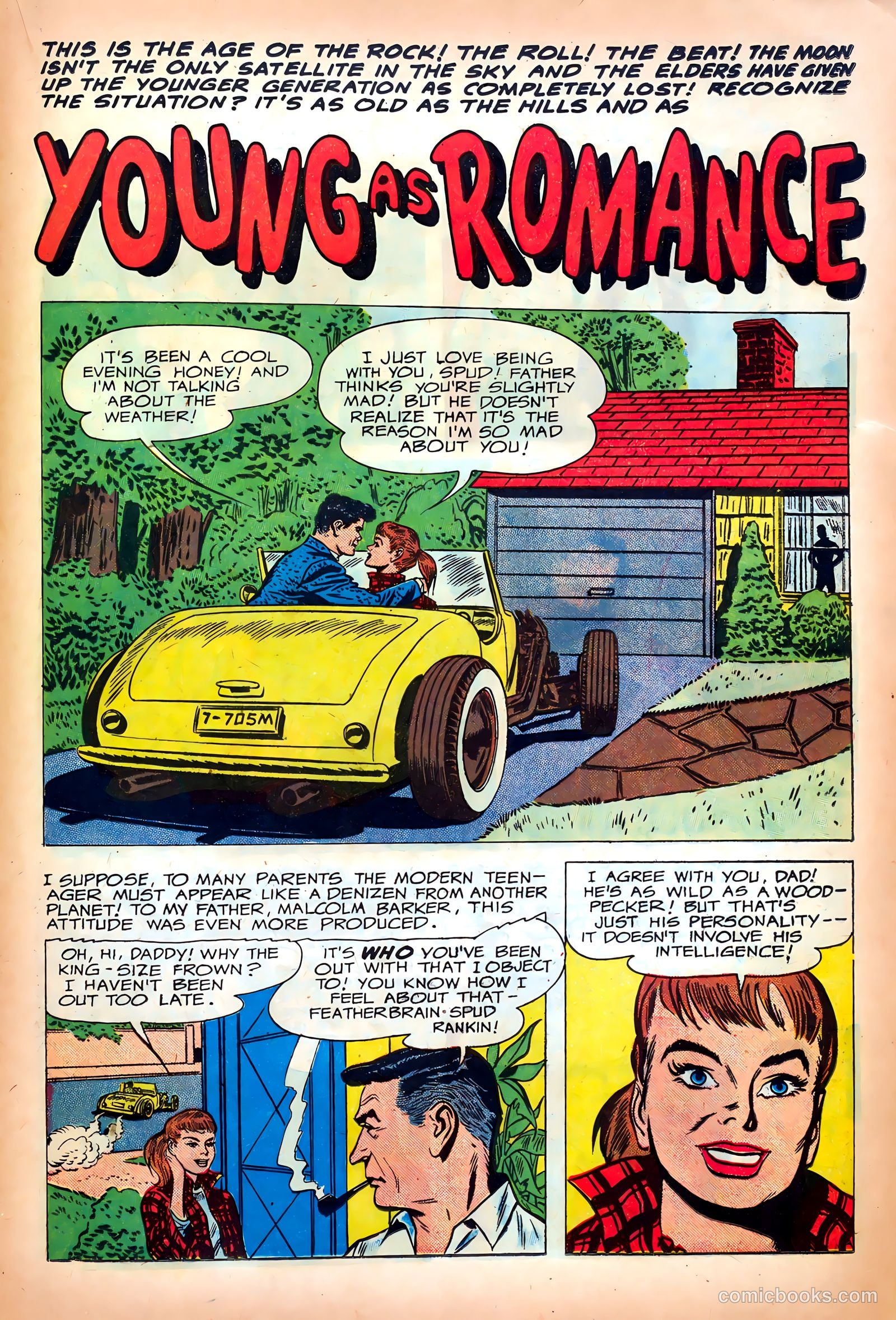 Young Romance #95 (1953) — page 21 of 36