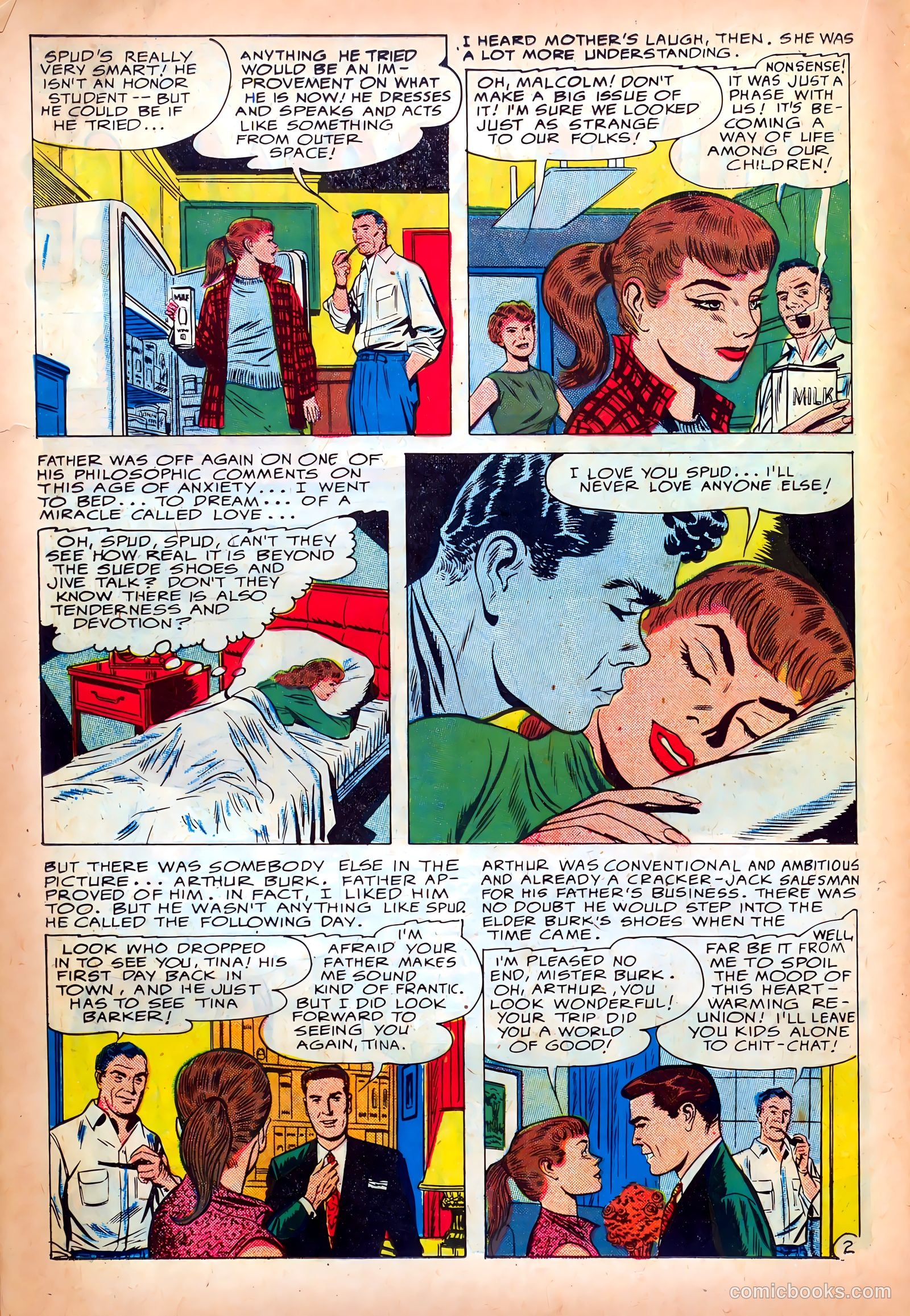 Young Romance #95 (1953) — page 22 of 36