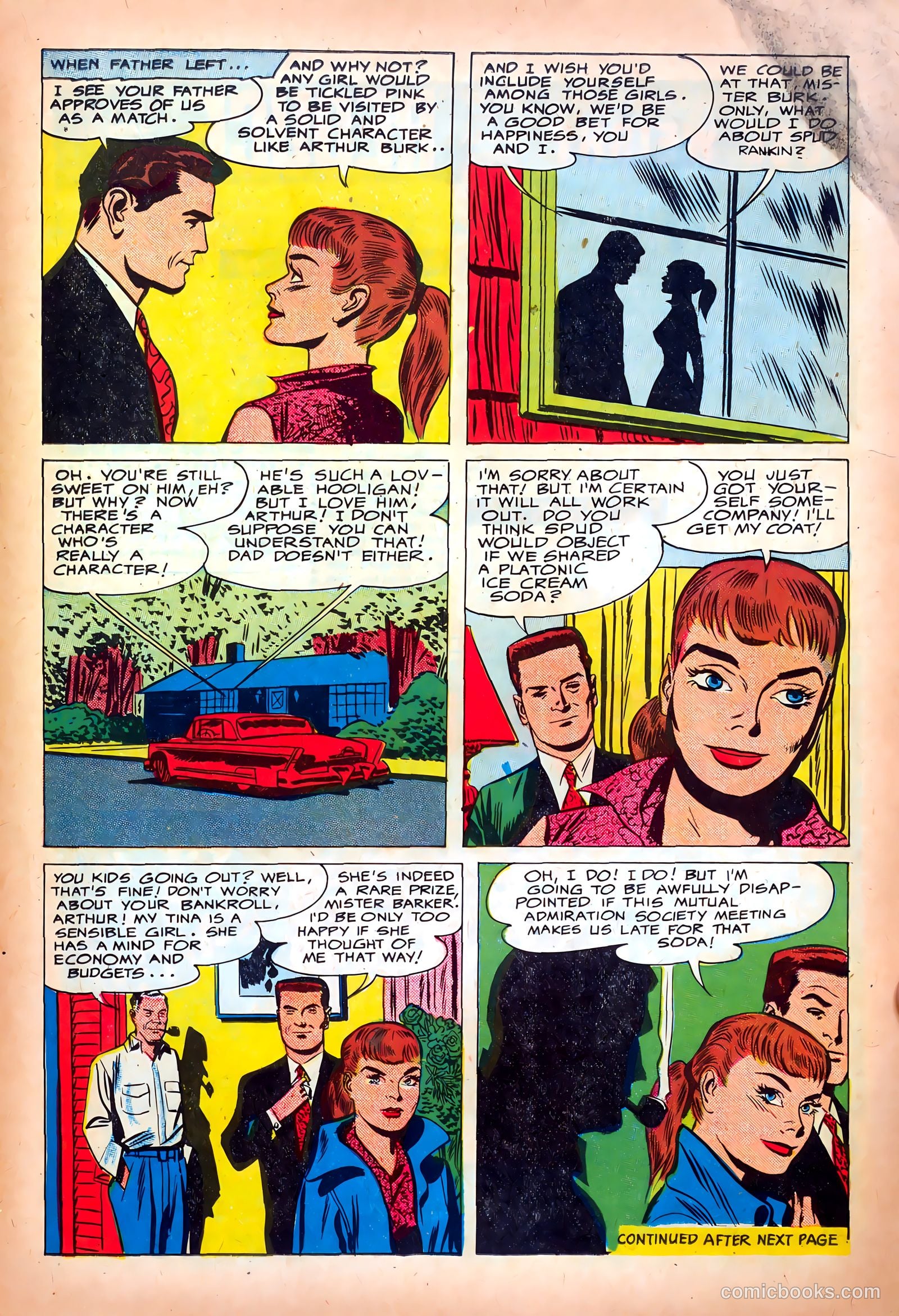 Young Romance #95 (1953) — page 23 of 36