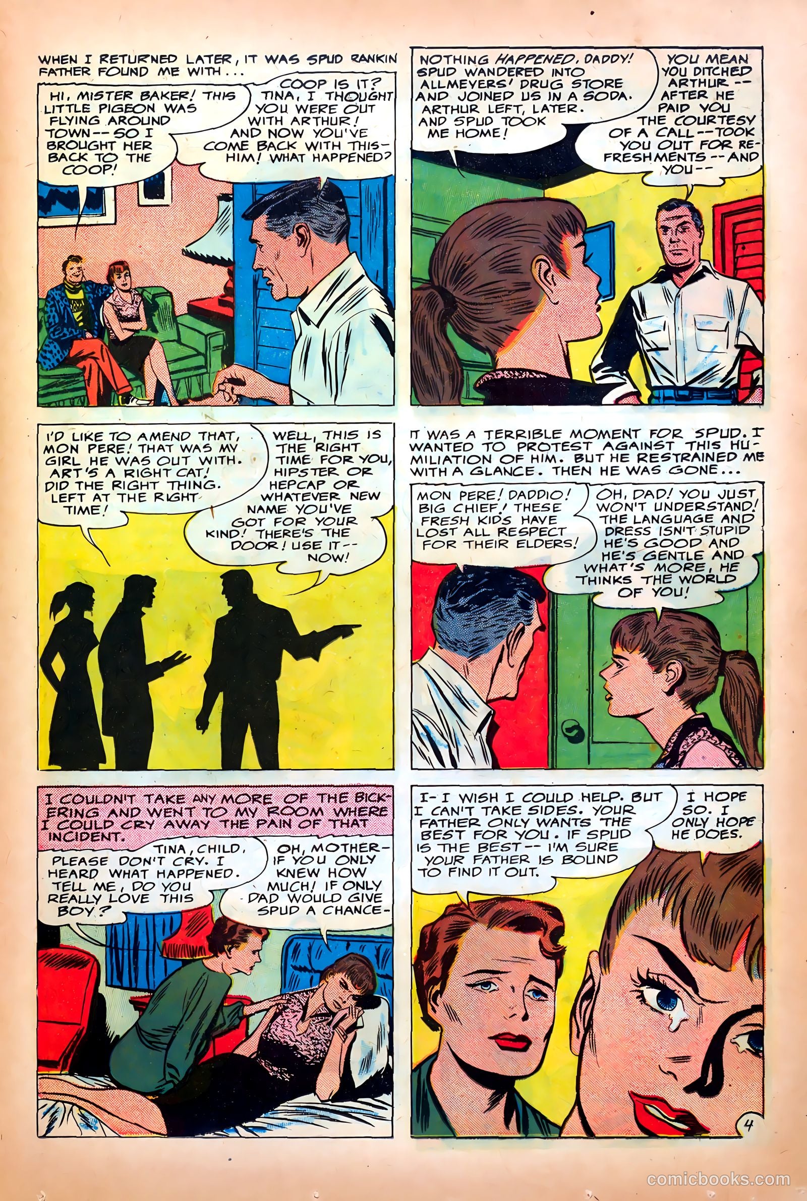 Young Romance #95 (1953) — page 25 of 36
