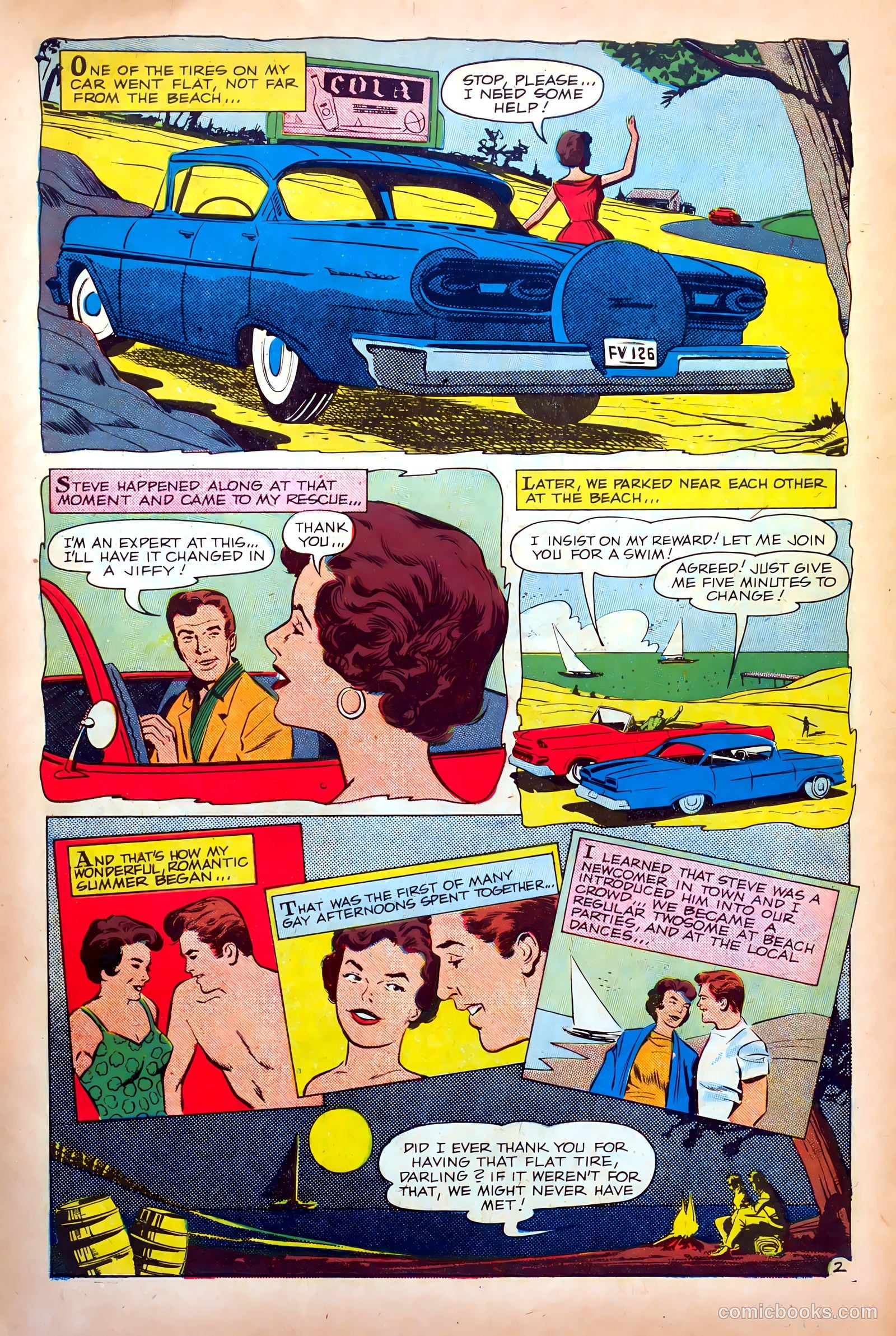 Young Romance #95 (1953) — page 30 of 36