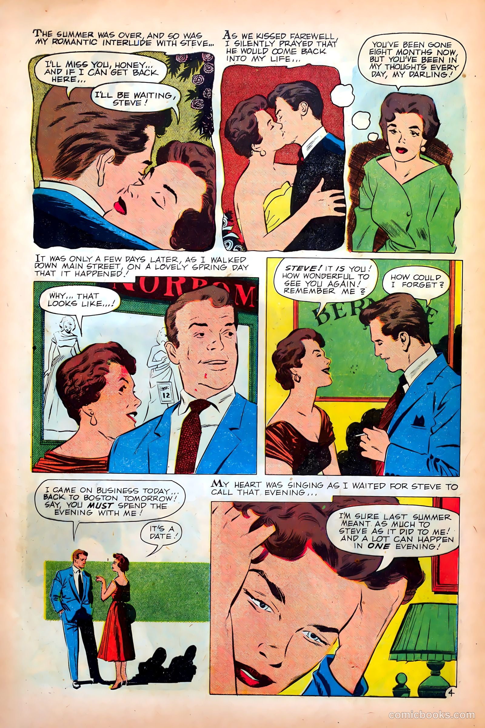 Young Romance #95 (1953) — page 32 of 36