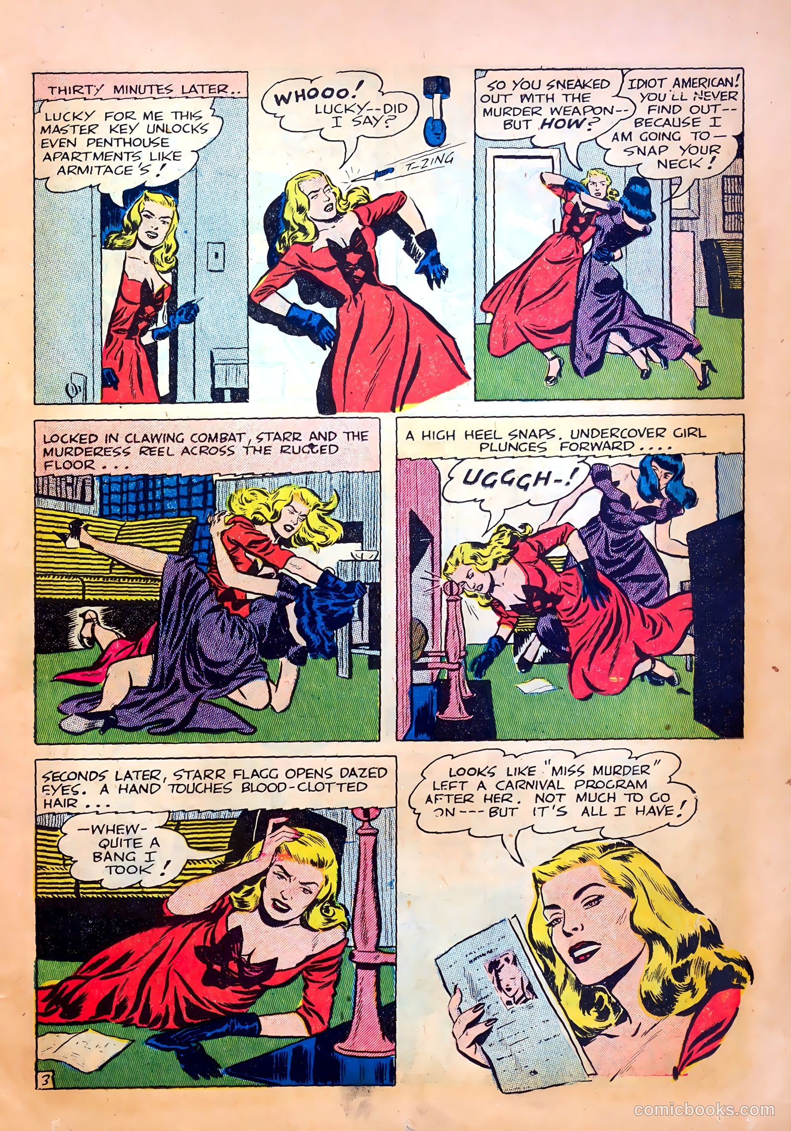 Undercover Girl #5 (1949) — page 11 of 36