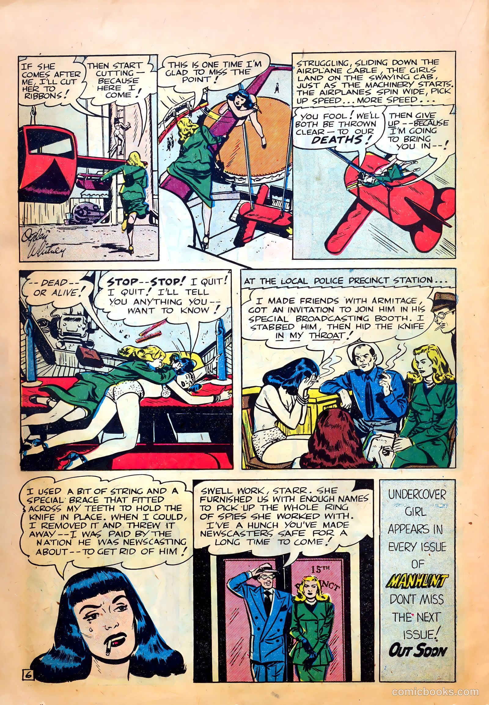Undercover Girl #5 (1949) — page 14 of 36