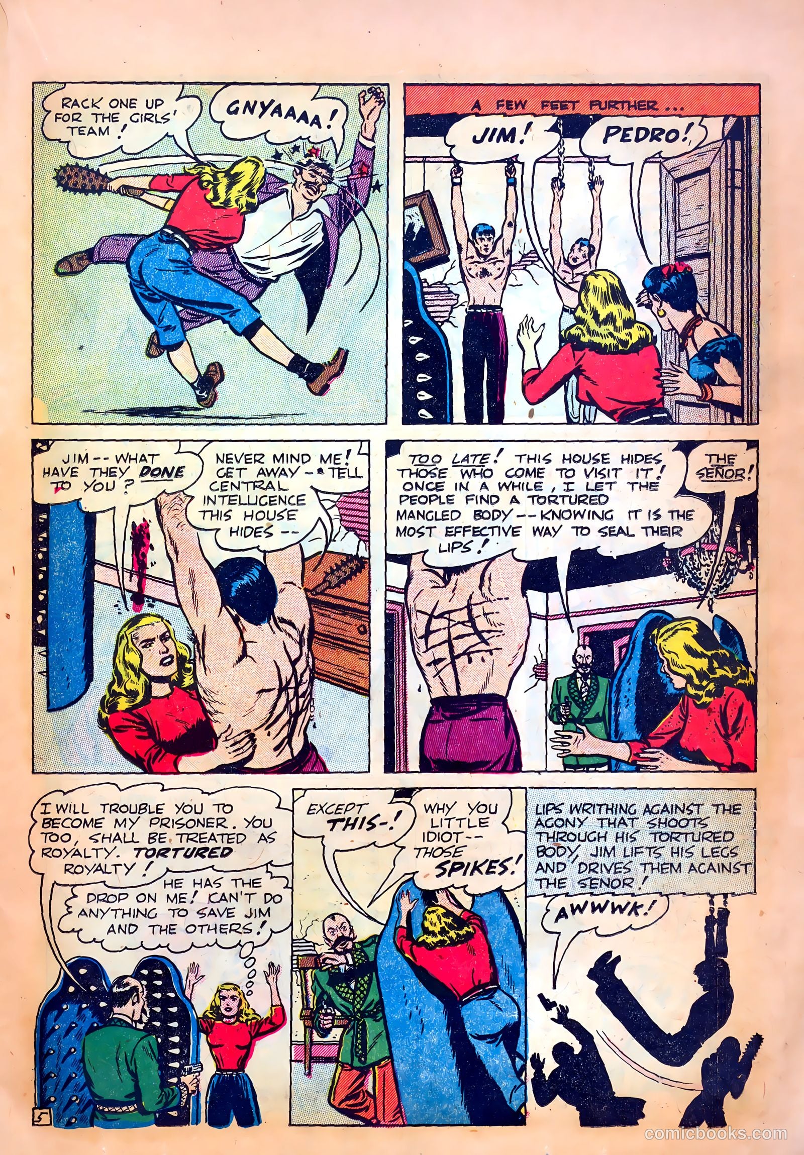 Undercover Girl #5 (1949) — page 19 of 36