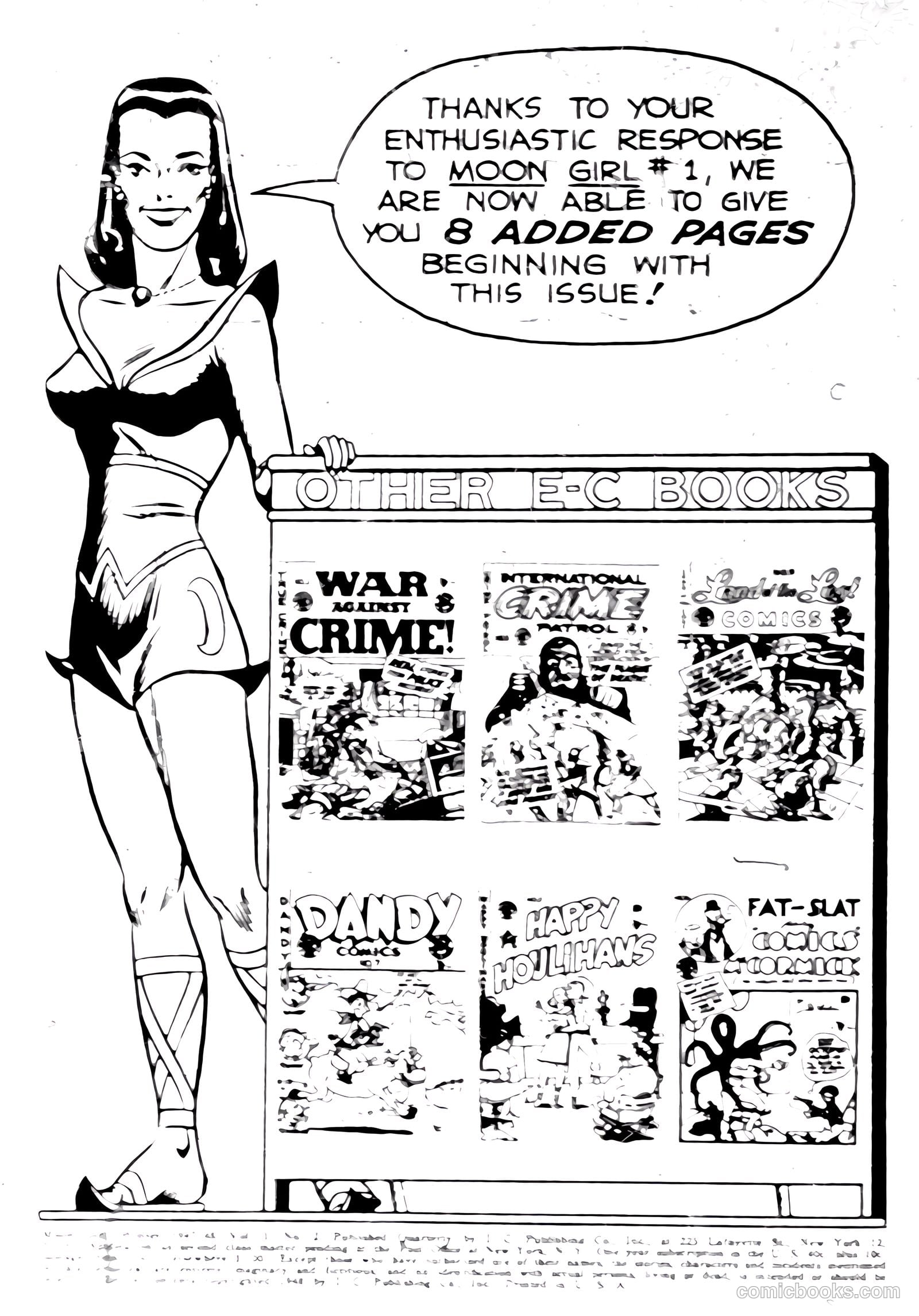 Moon Girl #2 (1947) — page 2 of 53