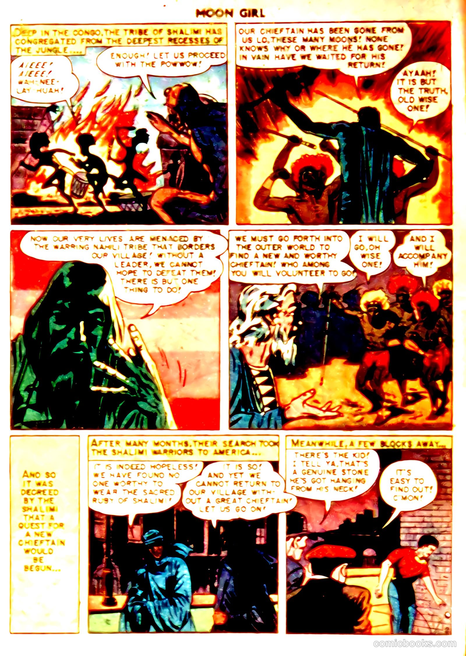 Moon Girl #2 (1947) — page 4 of 53