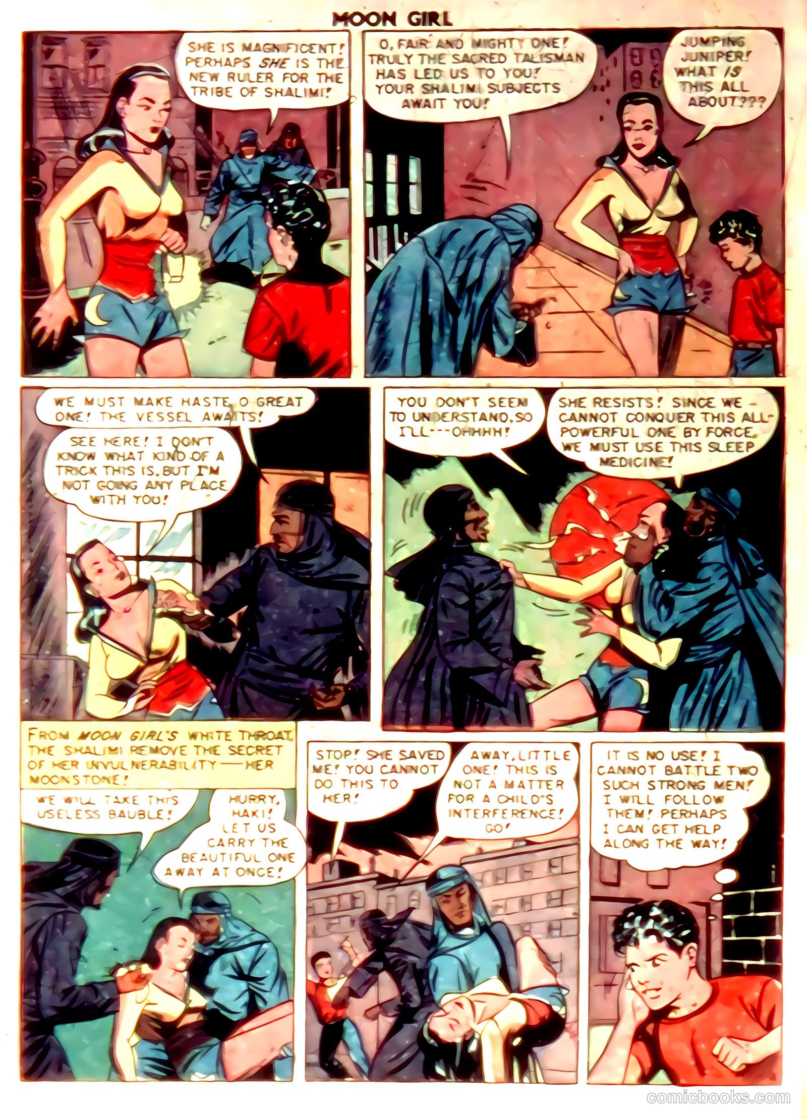 Moon Girl #2 (1947) — page 6 of 53