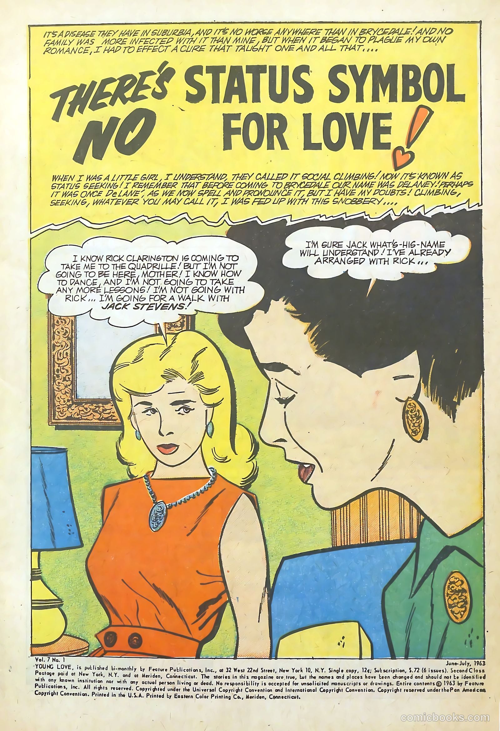 Young Love v7 #1 — page 3 of 35