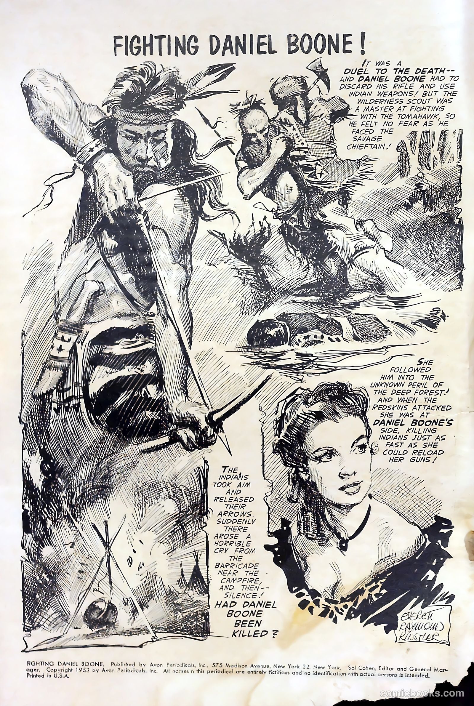 fighting daniel boone nn #1 — page 3 of 37
