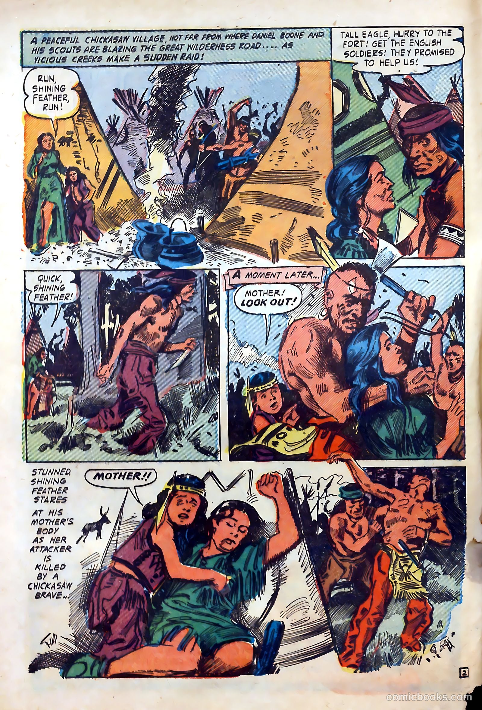 fighting daniel boone nn #1 — page 5 of 37