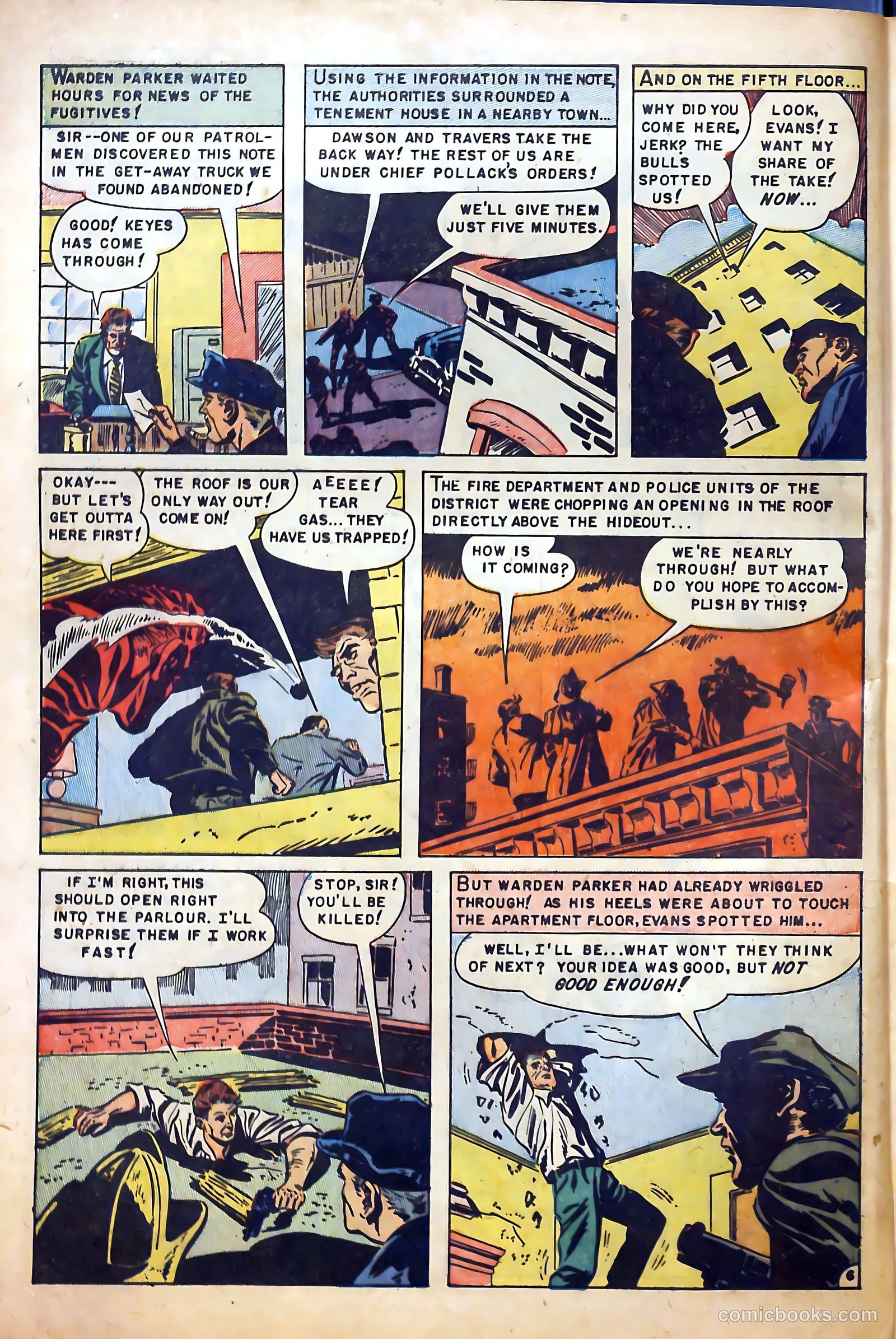 Sensational Police Cases #1 (1952) — page 8 of 100