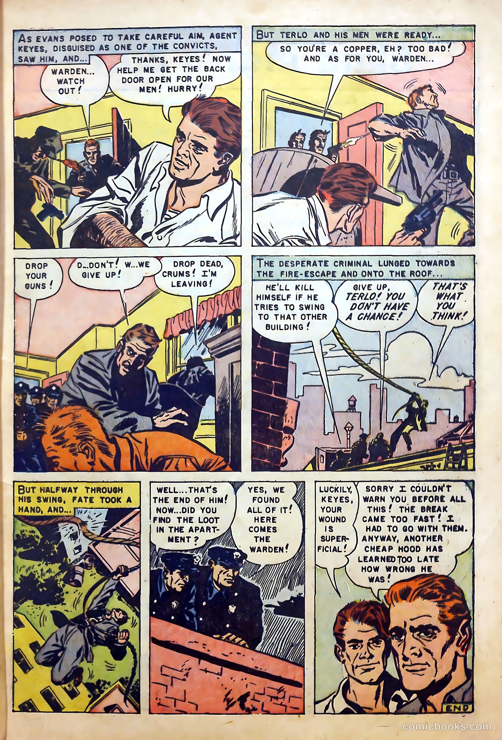 Sensational Police Cases #1 (1952) — page 9 of 100
