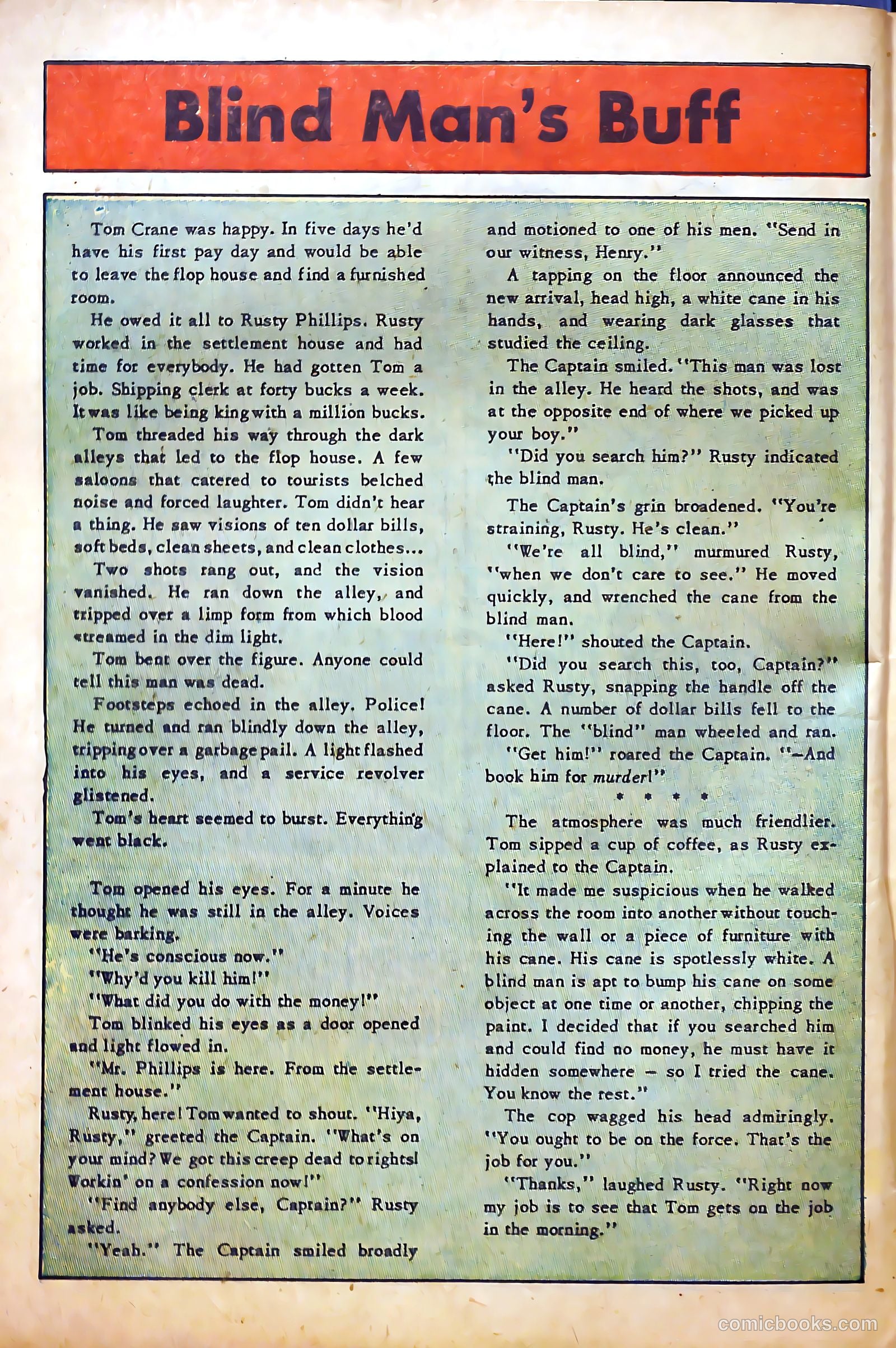 Sensational Police Cases #1 (1952) — page 10 of 100