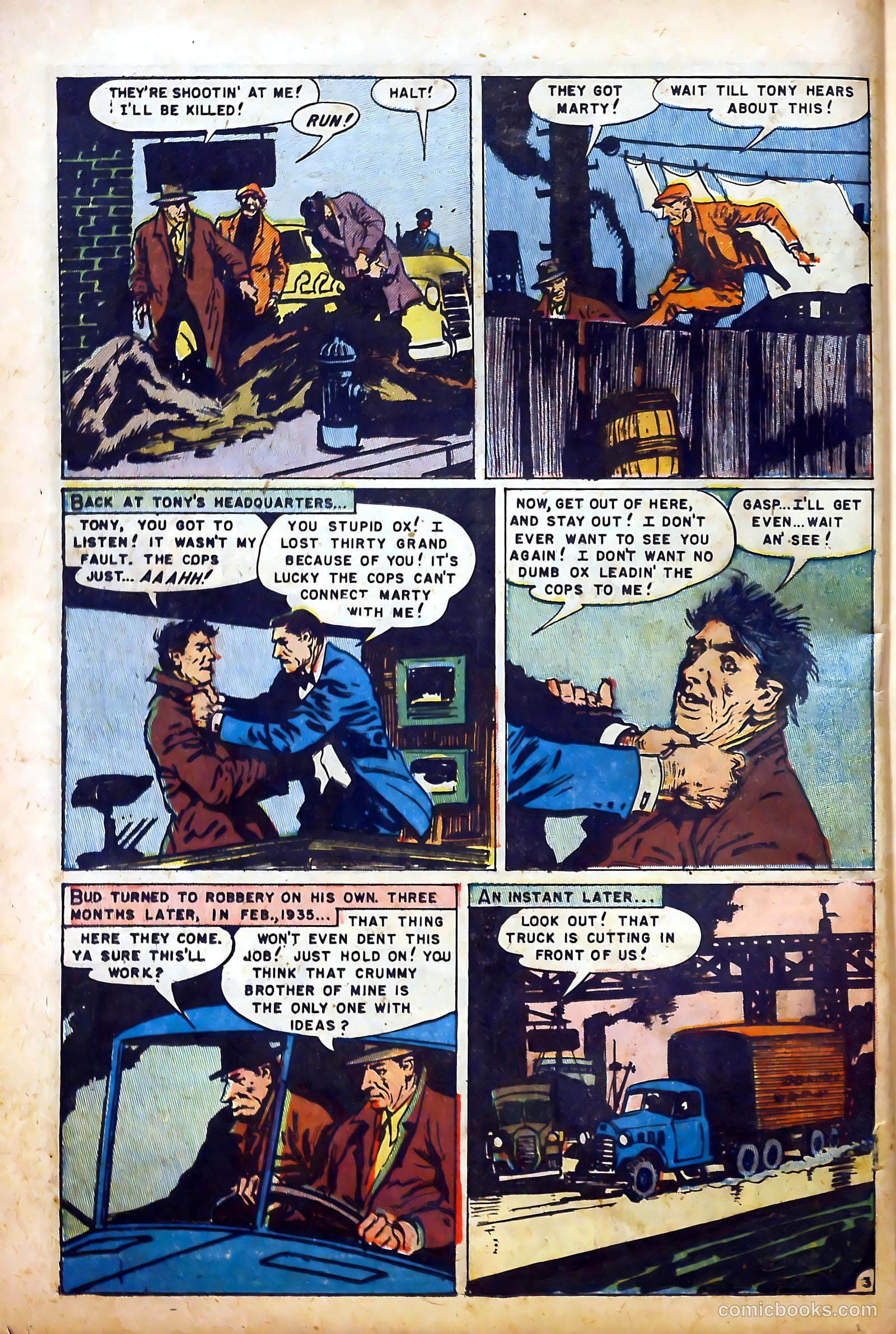 Sensational Police Cases #1 (1952) — page 14 of 100