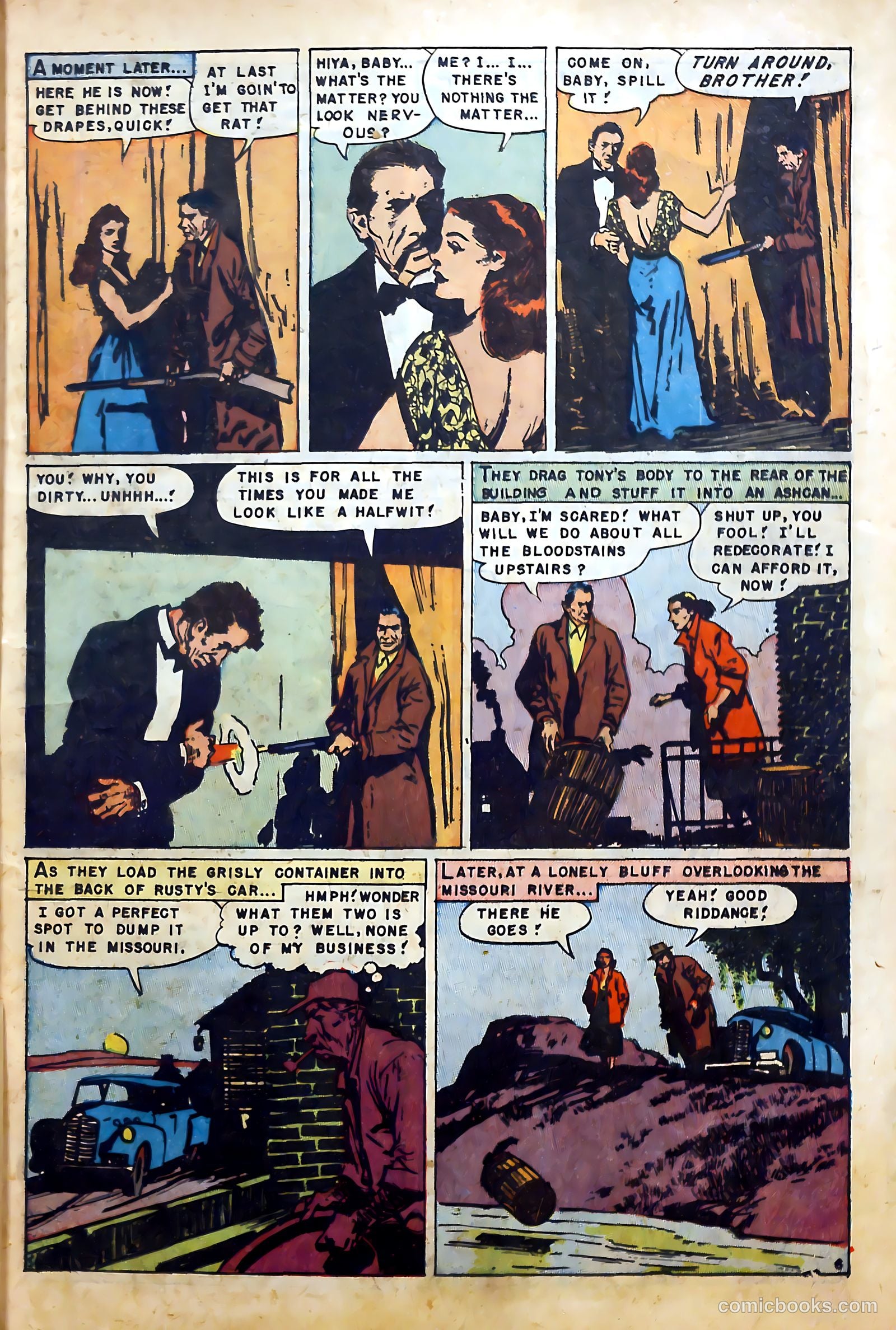 Sensational Police Cases #1 (1952) — page 17 of 100