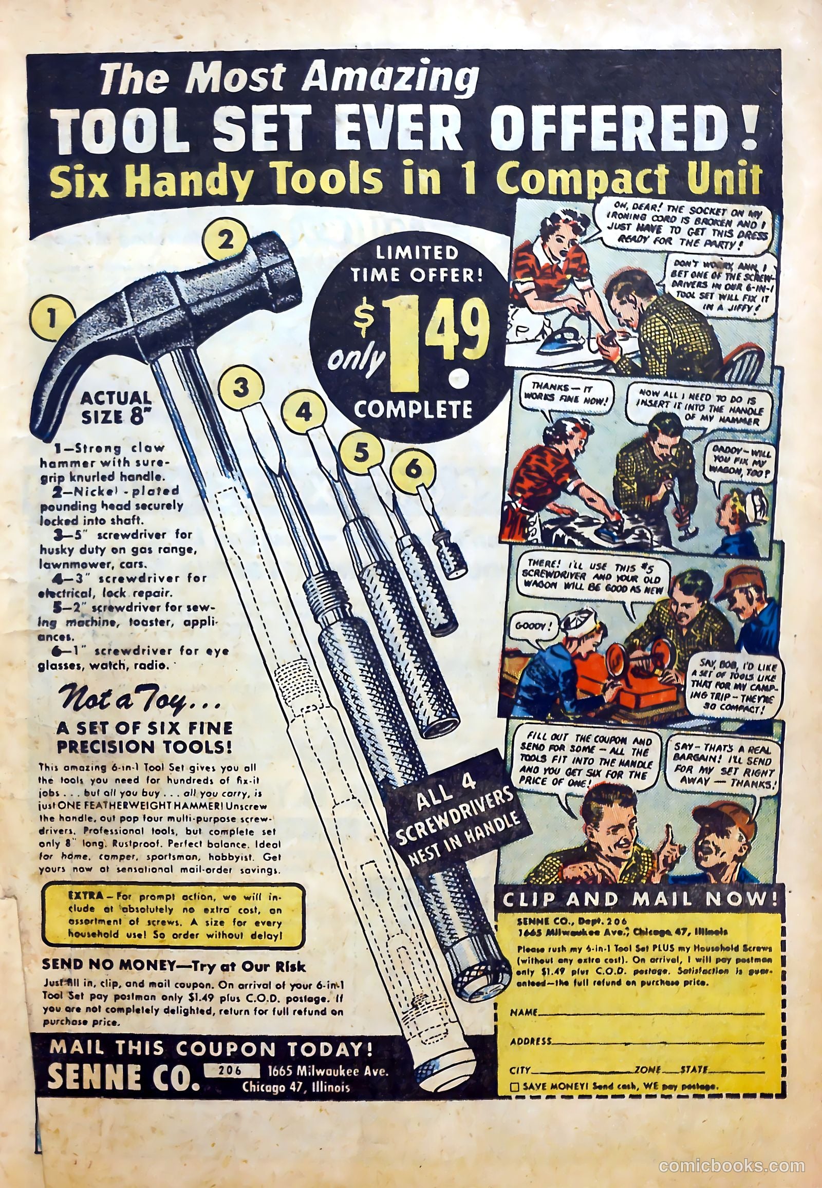 Sensational Police Cases #1 (1952) — page 19 of 100