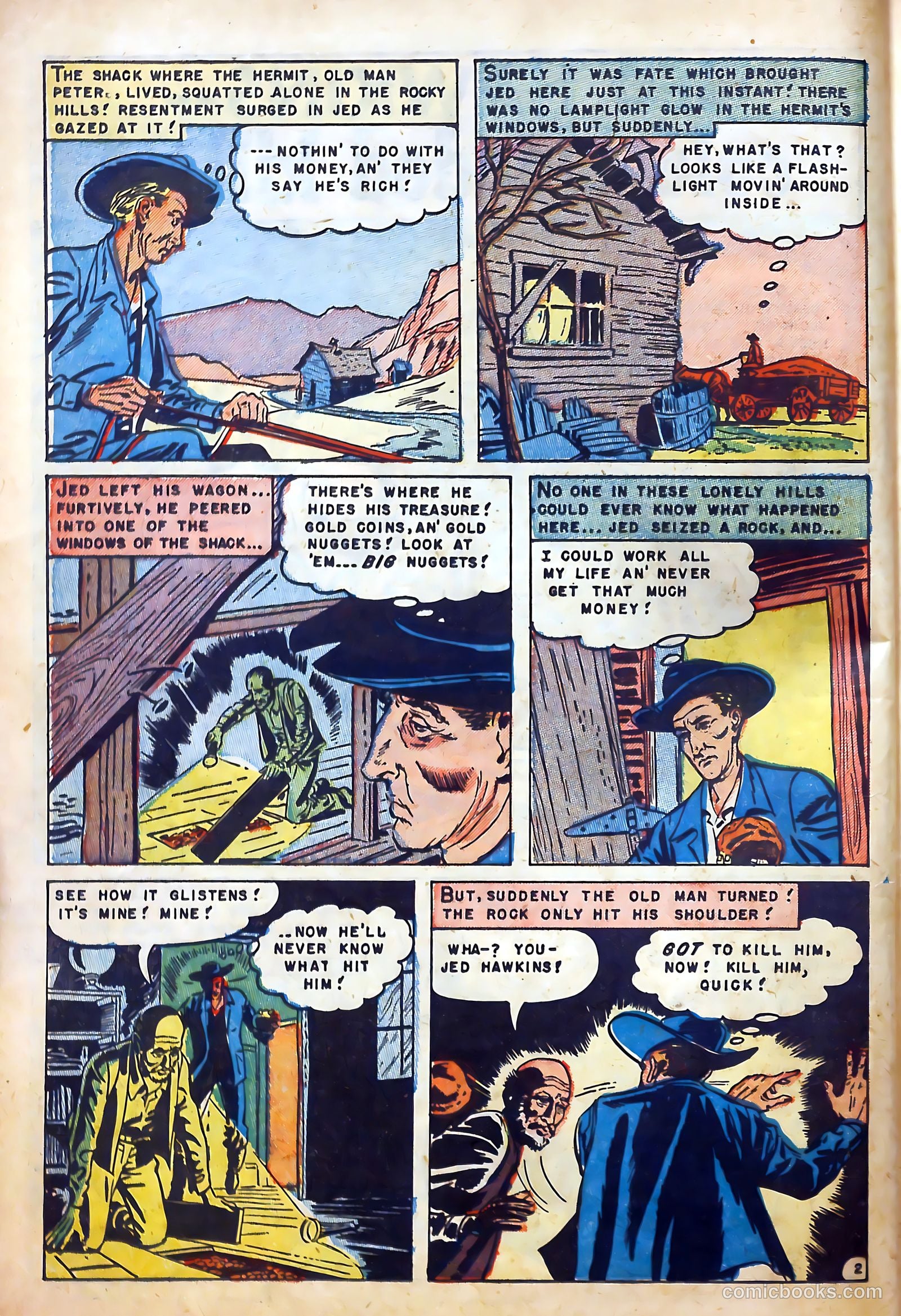 Sensational Police Cases #1 (1952) — page 22 of 100
