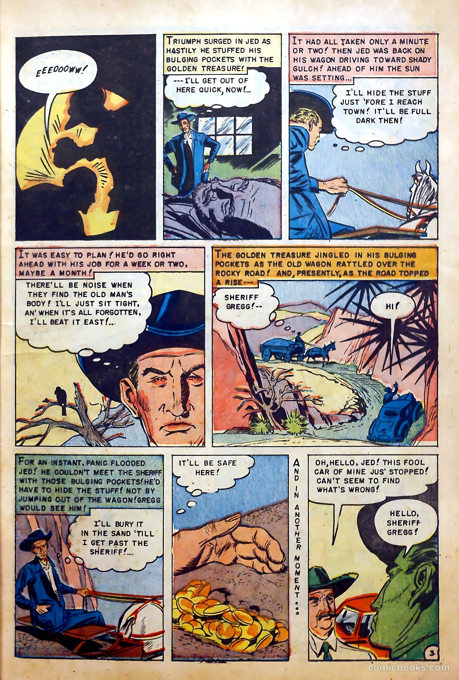 Sensational Police Cases #1 (1952) — page 23 of 100