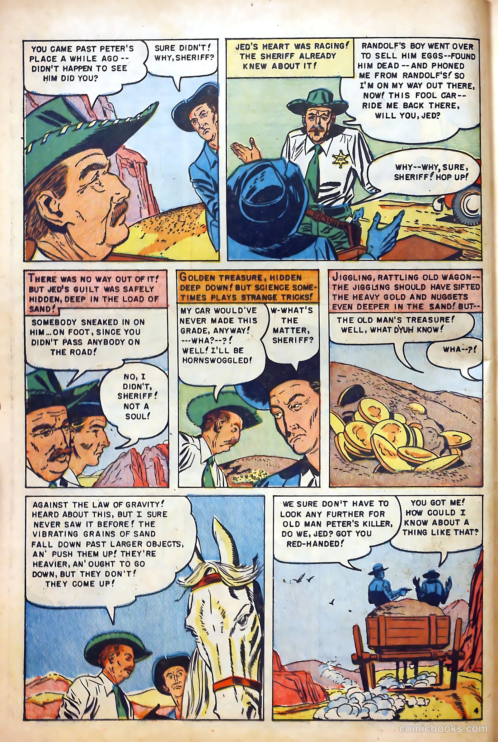 Sensational Police Cases #1 (1952) — page 24 of 100