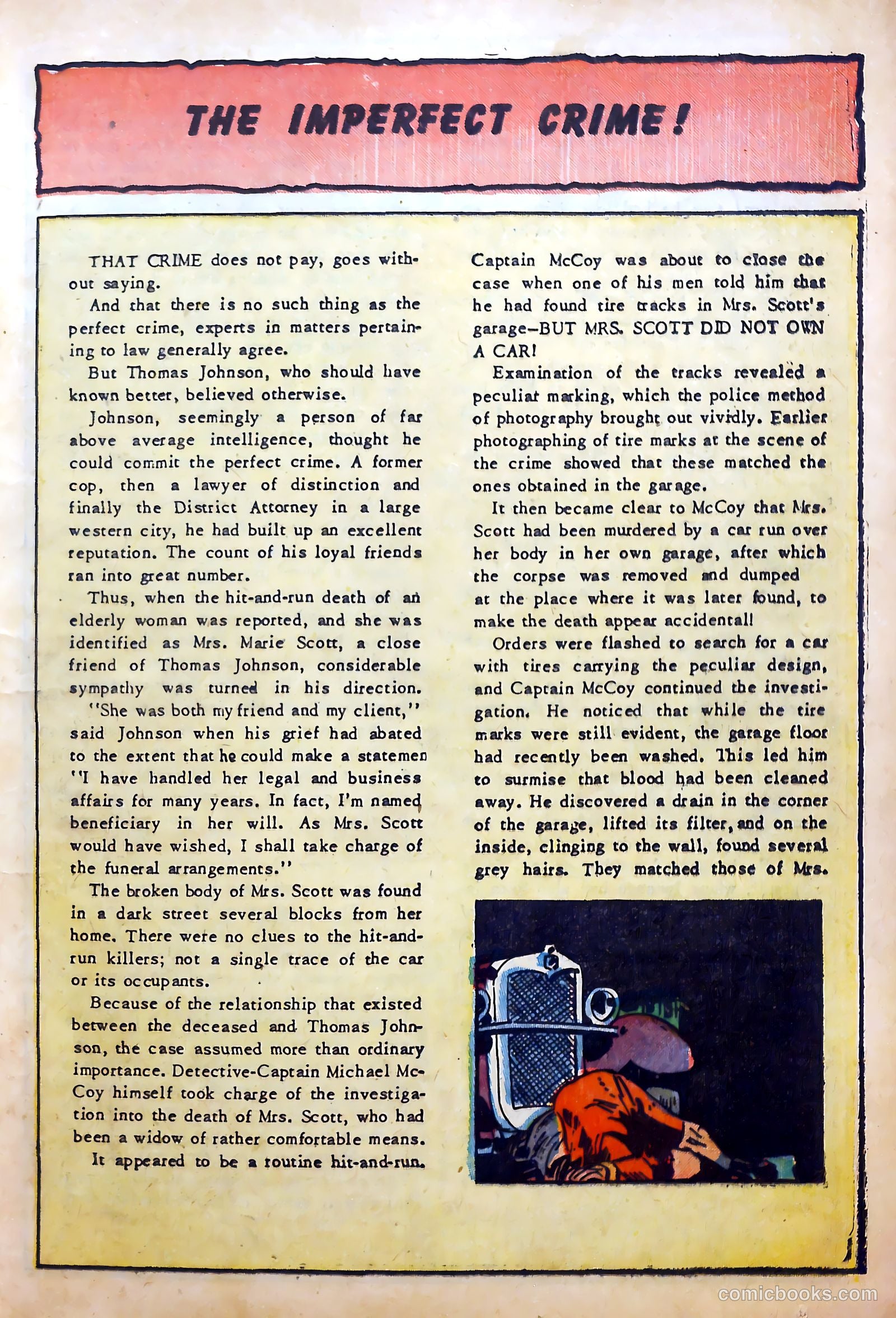 Sensational Police Cases #1 (1952) — page 25 of 100