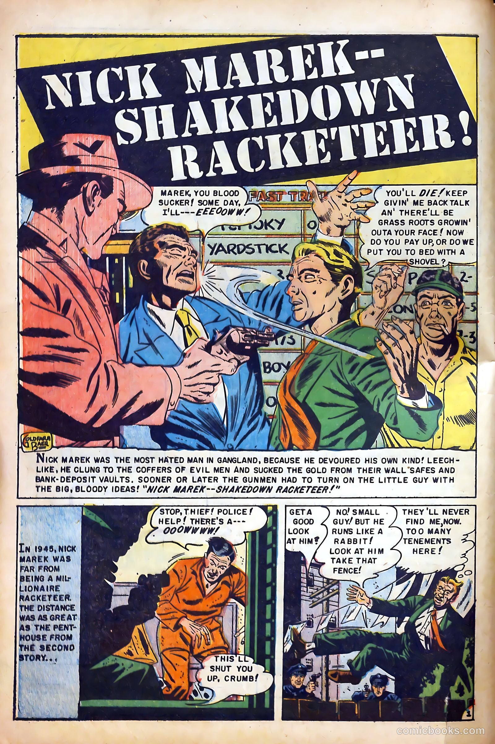 Sensational Police Cases #1 (1952) — page 28 of 100