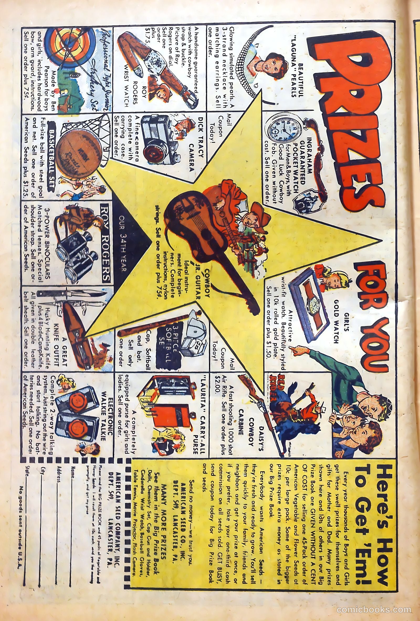 Sensational Police Cases #1 (1952) — page 34 of 100