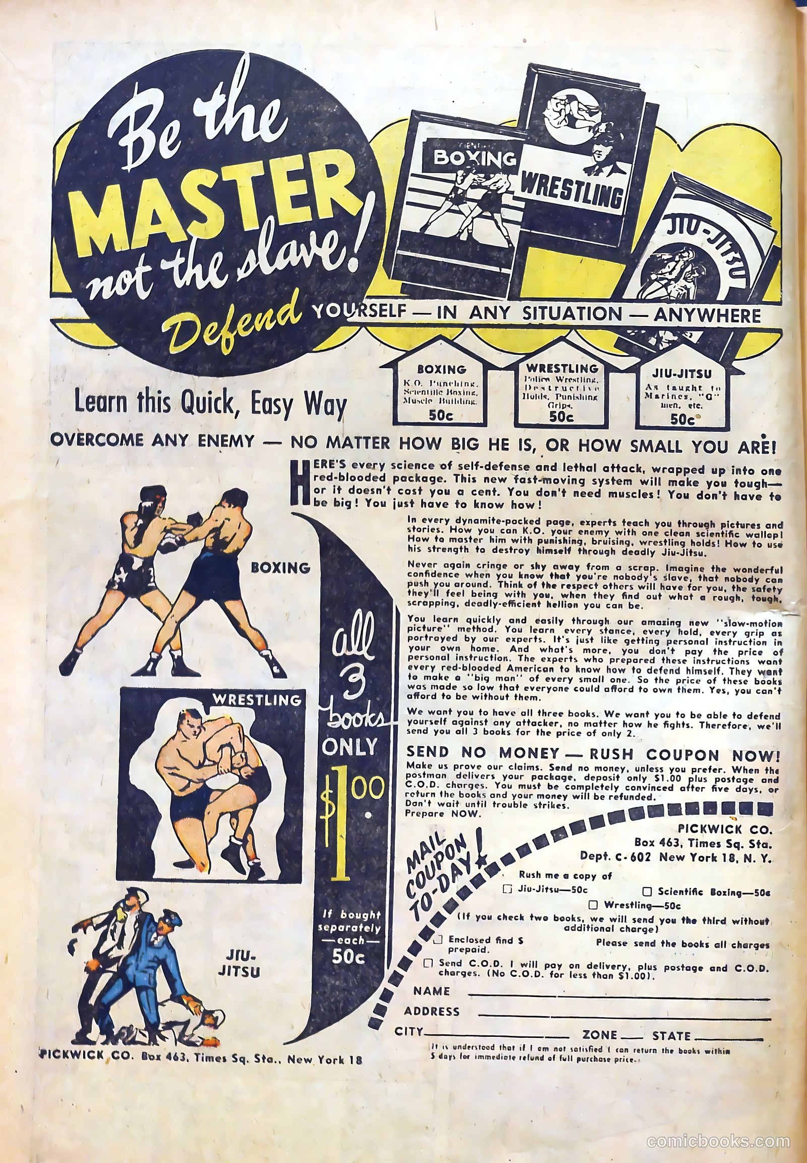 Sensational Police Cases #1 (1952) — page 42 of 100