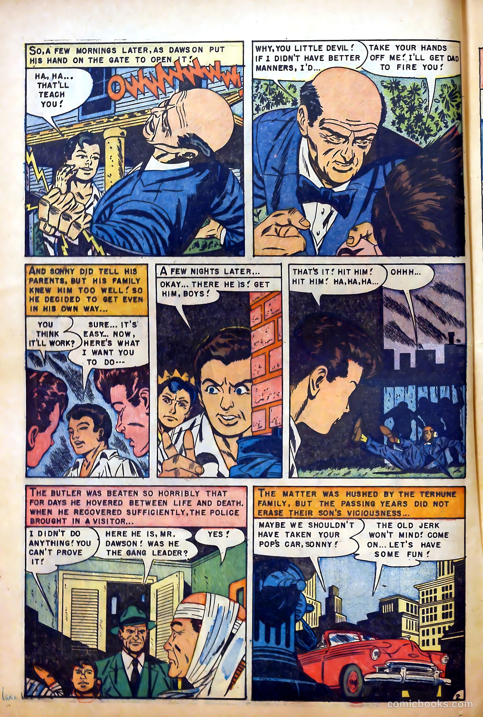 Sensational Police Cases #1 (1952) — page 44 of 100