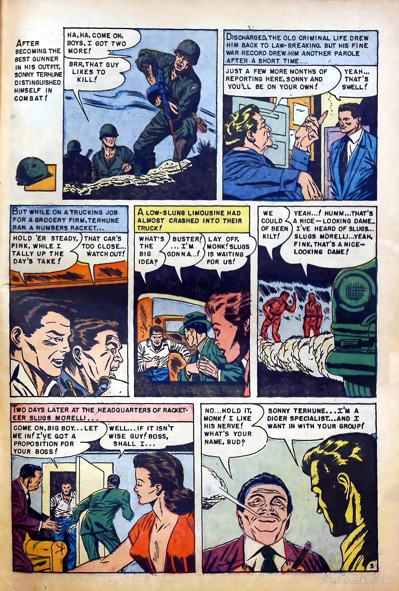 Sensational Police Cases #1 (1952) — page 47 of 100