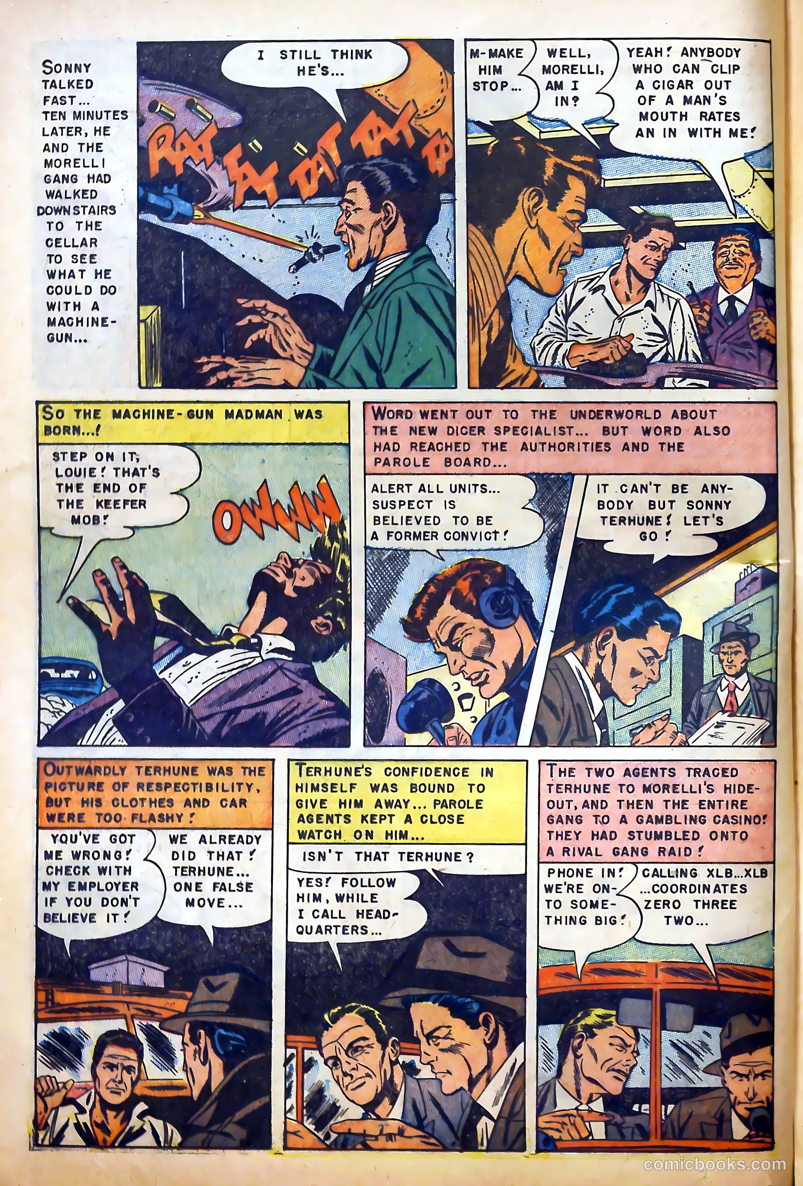 Sensational Police Cases #1 (1952) — page 48 of 100