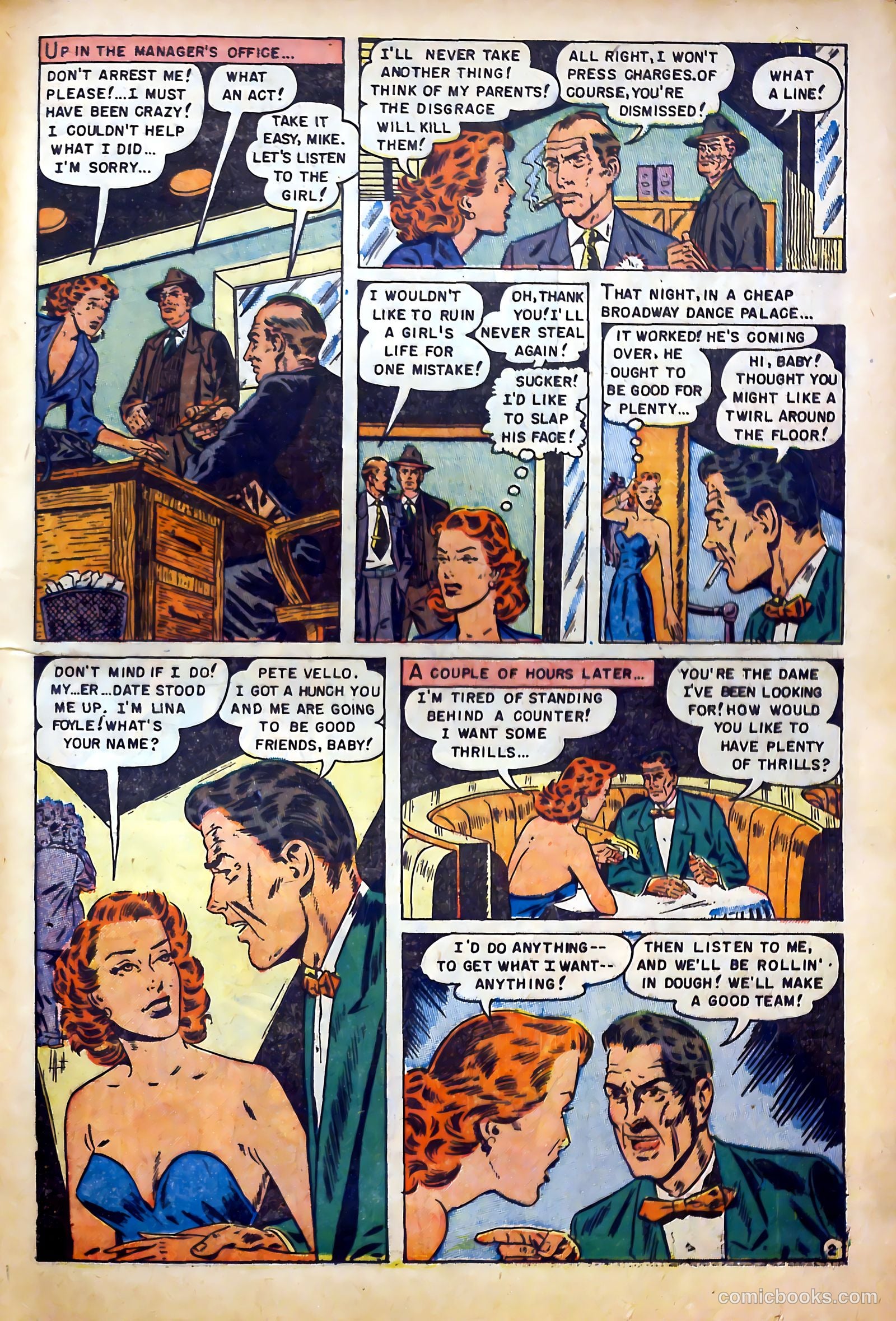 Sensational Police Cases #1 (1952) — page 53 of 100