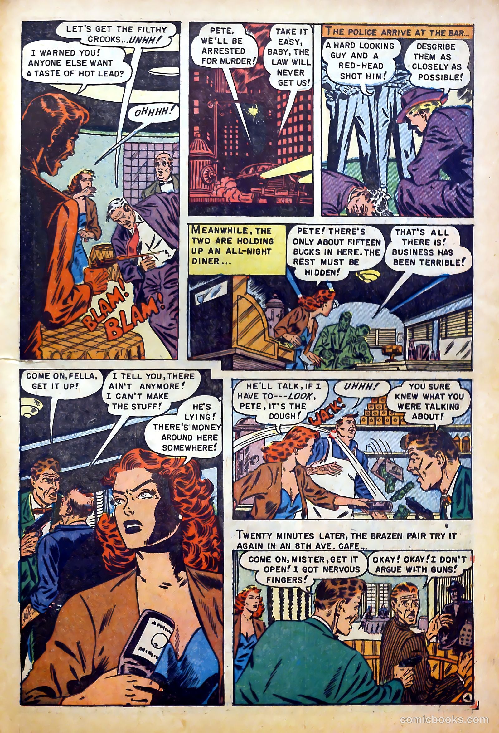 Sensational Police Cases #1 (1952) — page 55 of 100