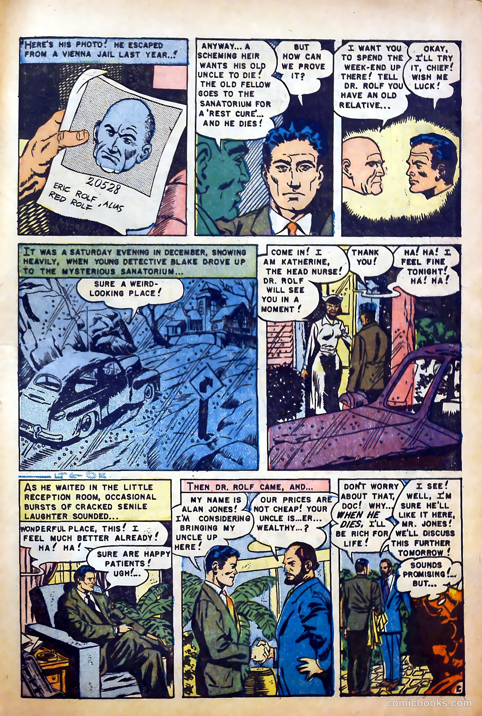 Sensational Police Cases #1 (1952) — page 63 of 100