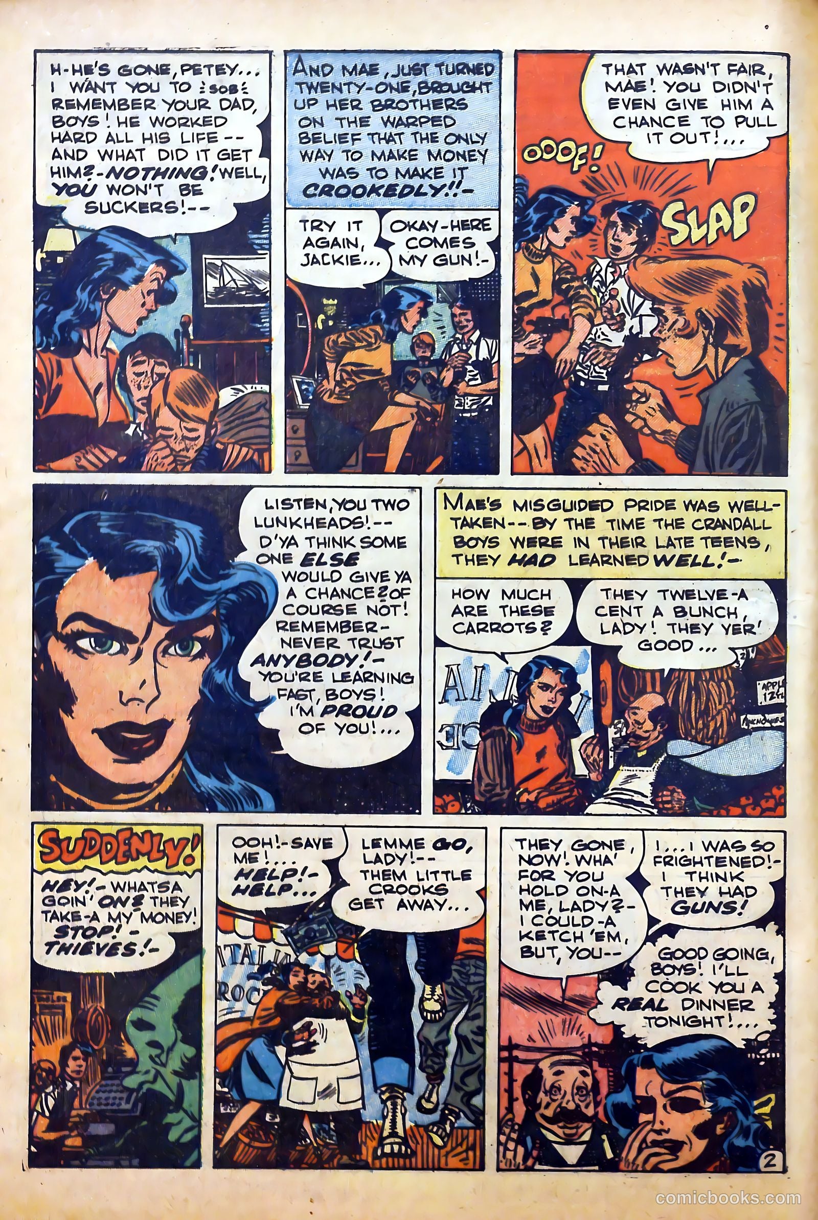 Sensational Police Cases #1 (1952) — page 68 of 100